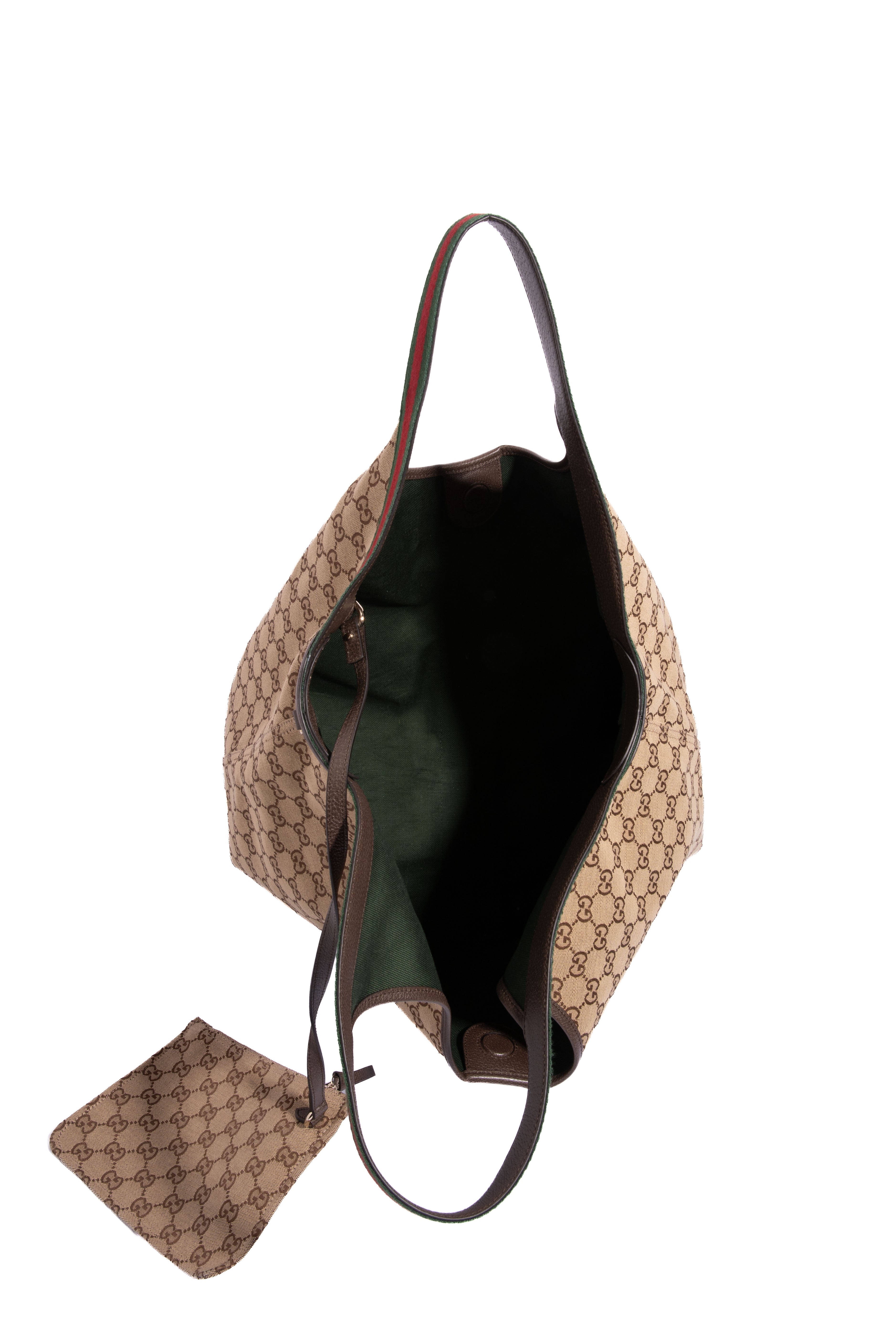 GUCCI Monogram 'Giglio' Large Tote