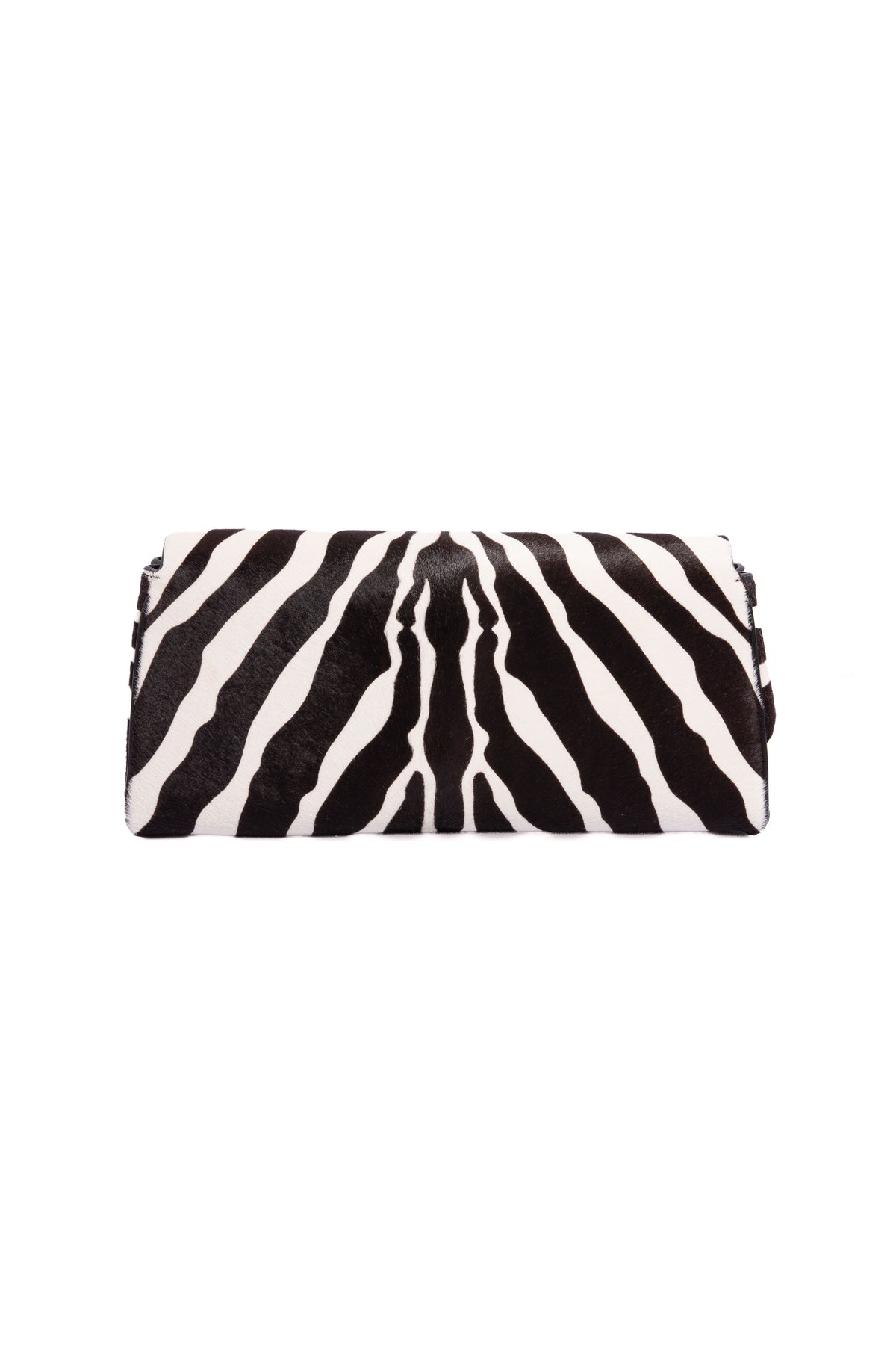 KHAITE Zebra Calfhair 'Audrey' Clutch