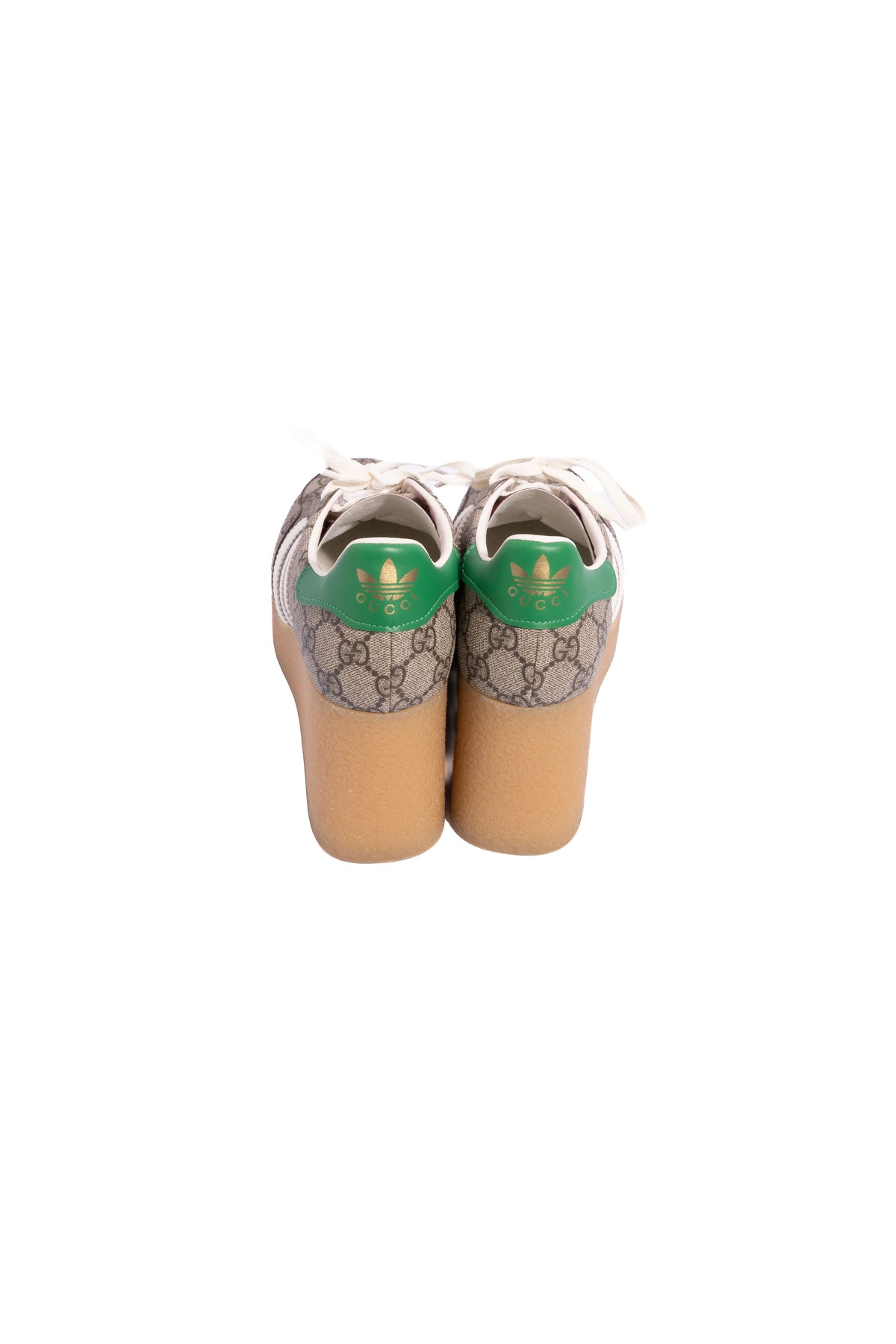 GUCCI X ADIDAS GG Wedge Gazelle Sneakers | Sz. 38.5
