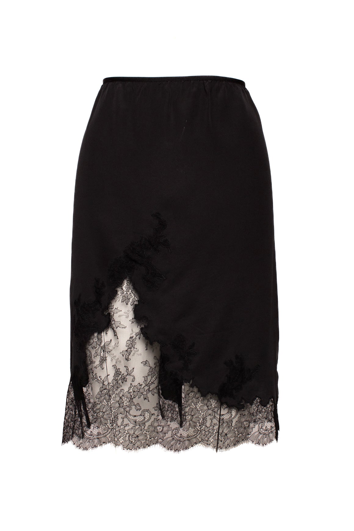 DRIES VAN NOTEN Lace Slip Skirt (Sz. 40/8)