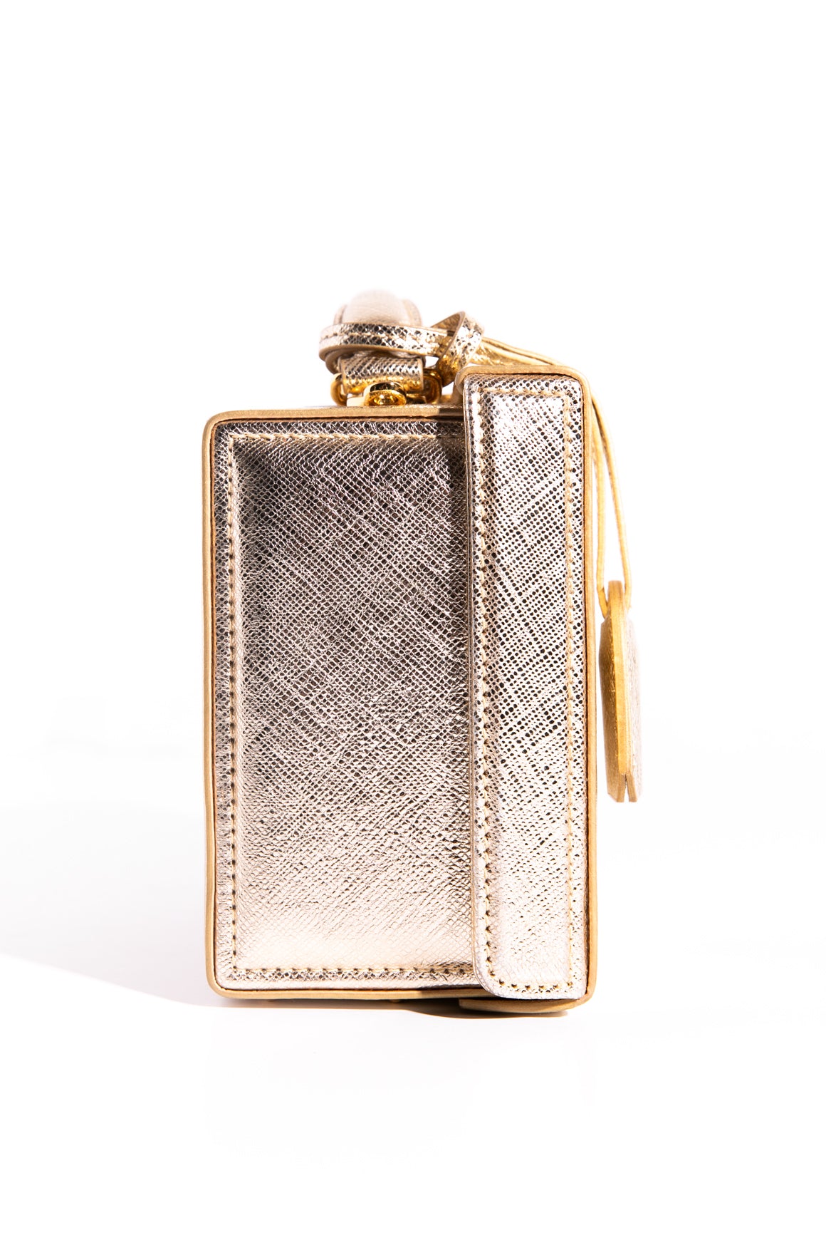MARK CROSS Gold Grace Box Bag