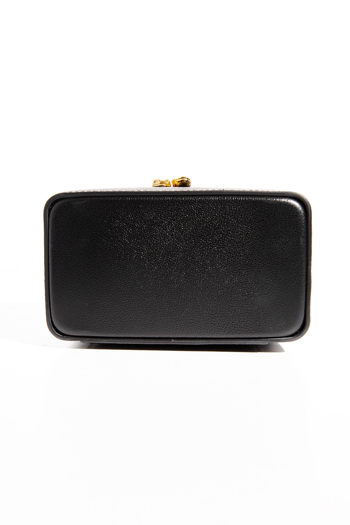 BVLGARI Black Leather Serpenti Forever Jewelry Box
