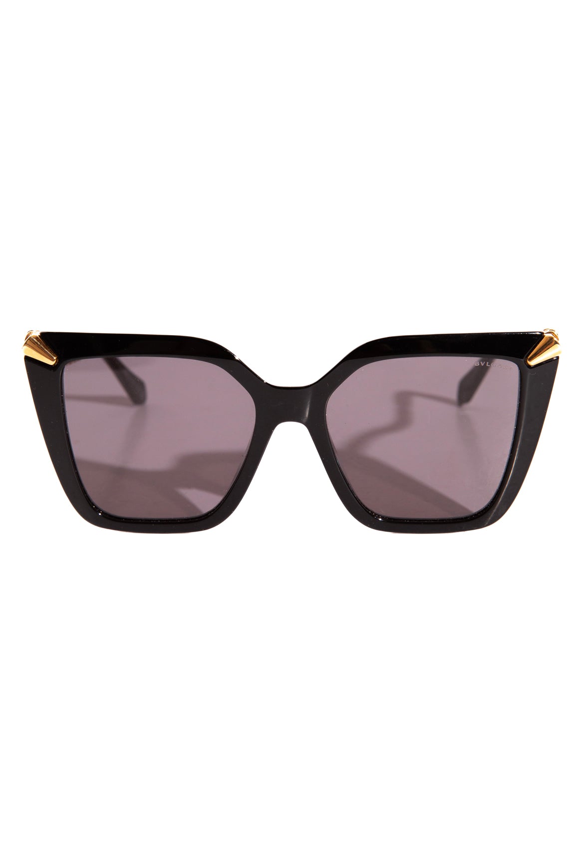 BVLGARI Black Serpenti Temple Sunglasses