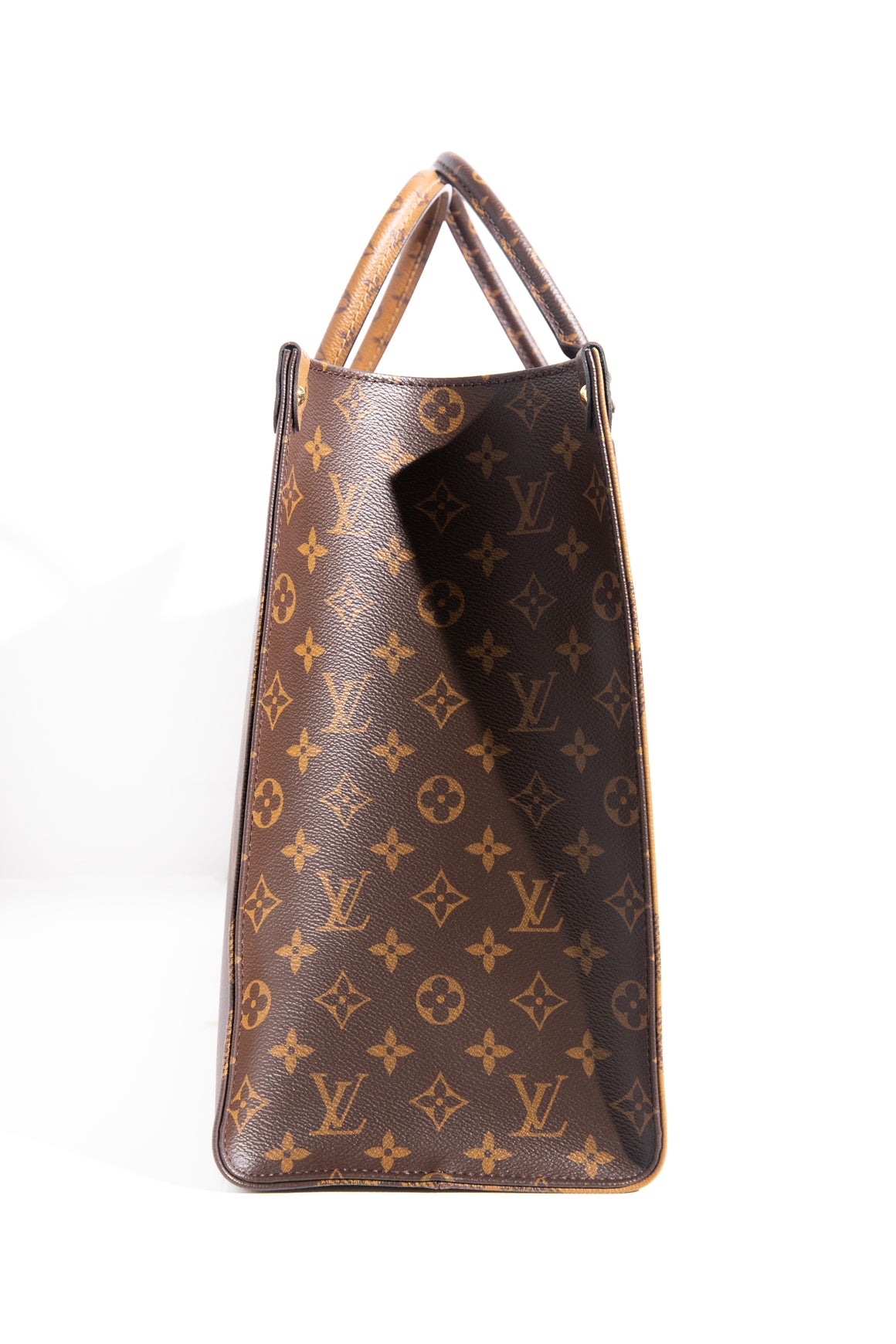 LOUIS VUITTON Brown Monogram OnTheGo GM Tote