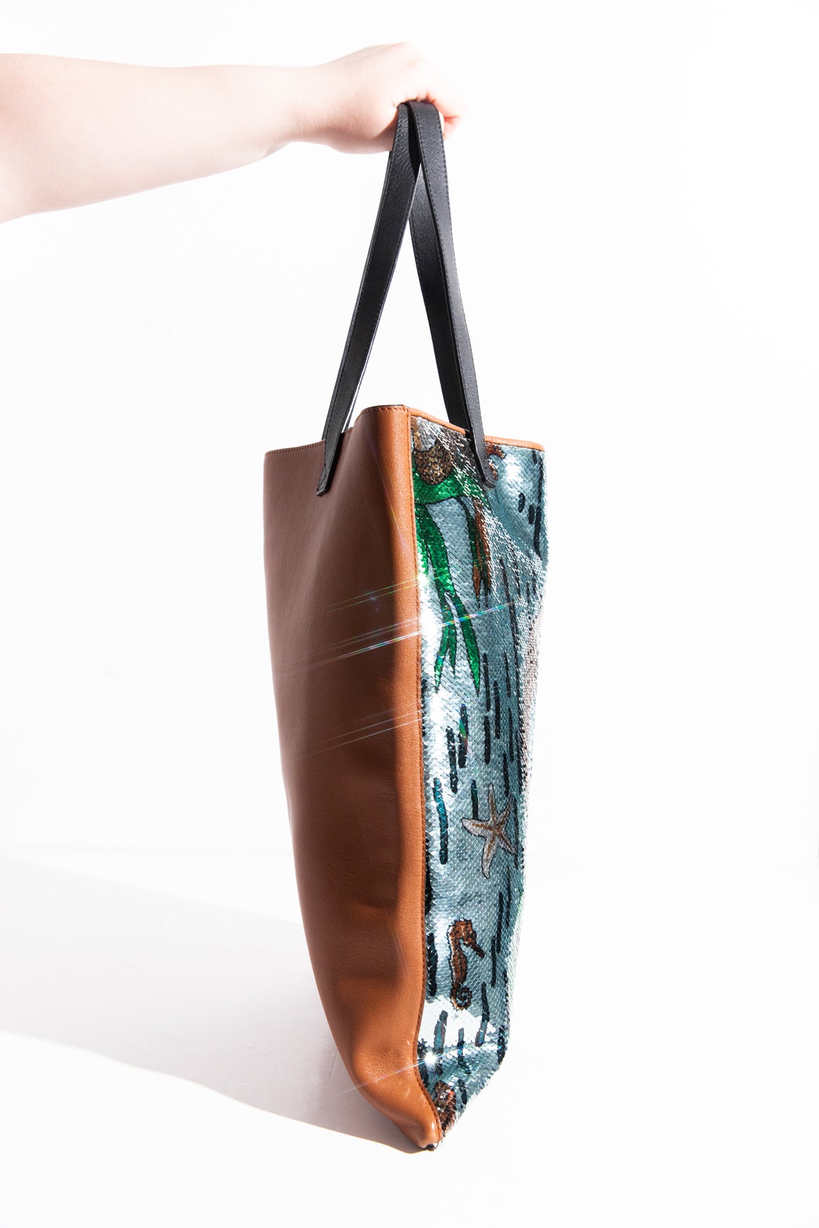 LOEWE Paula's Ibiza Mermaid Sequin Tote