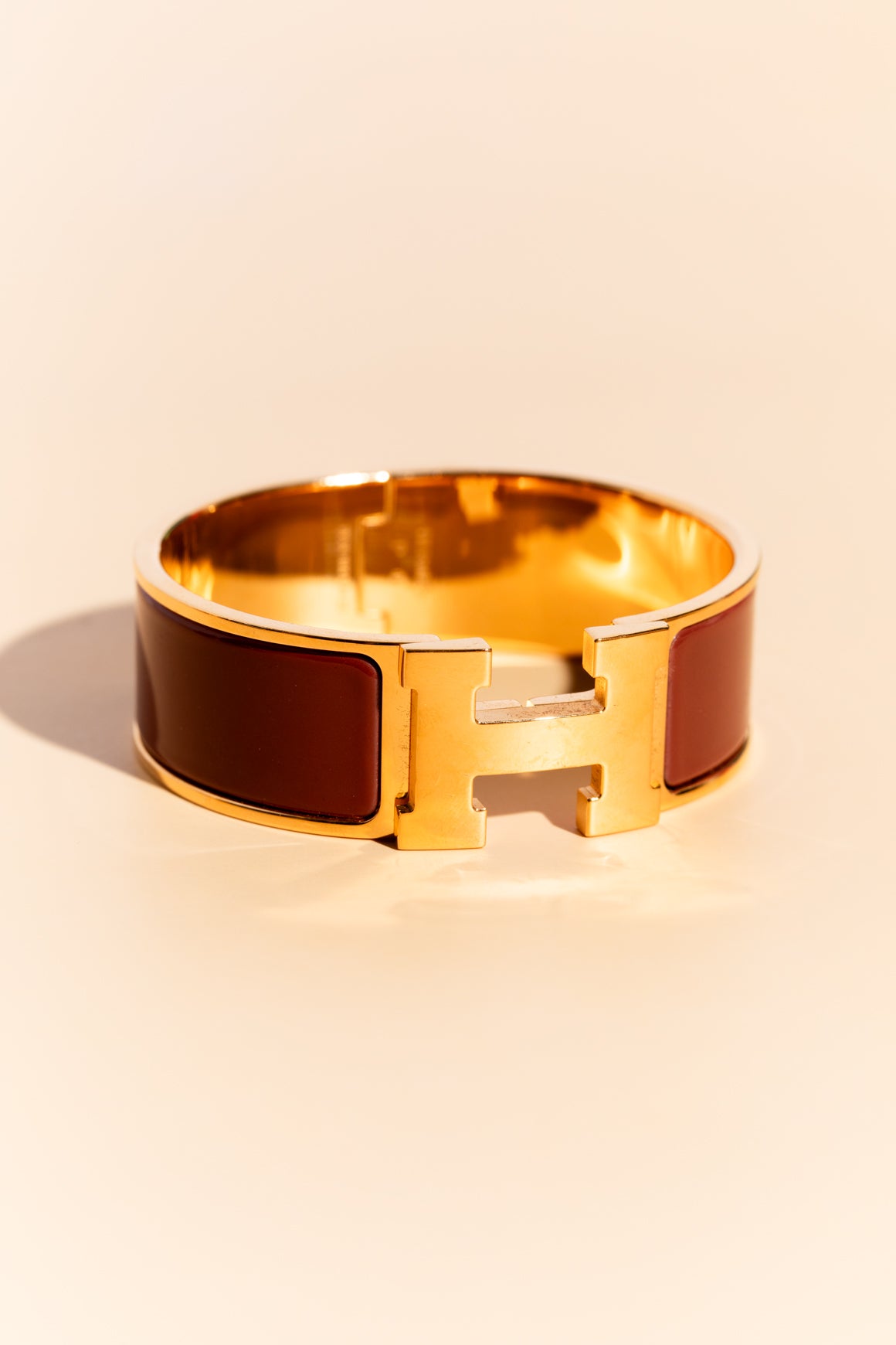 HERMES Auburn Clic Clac H Bracelet