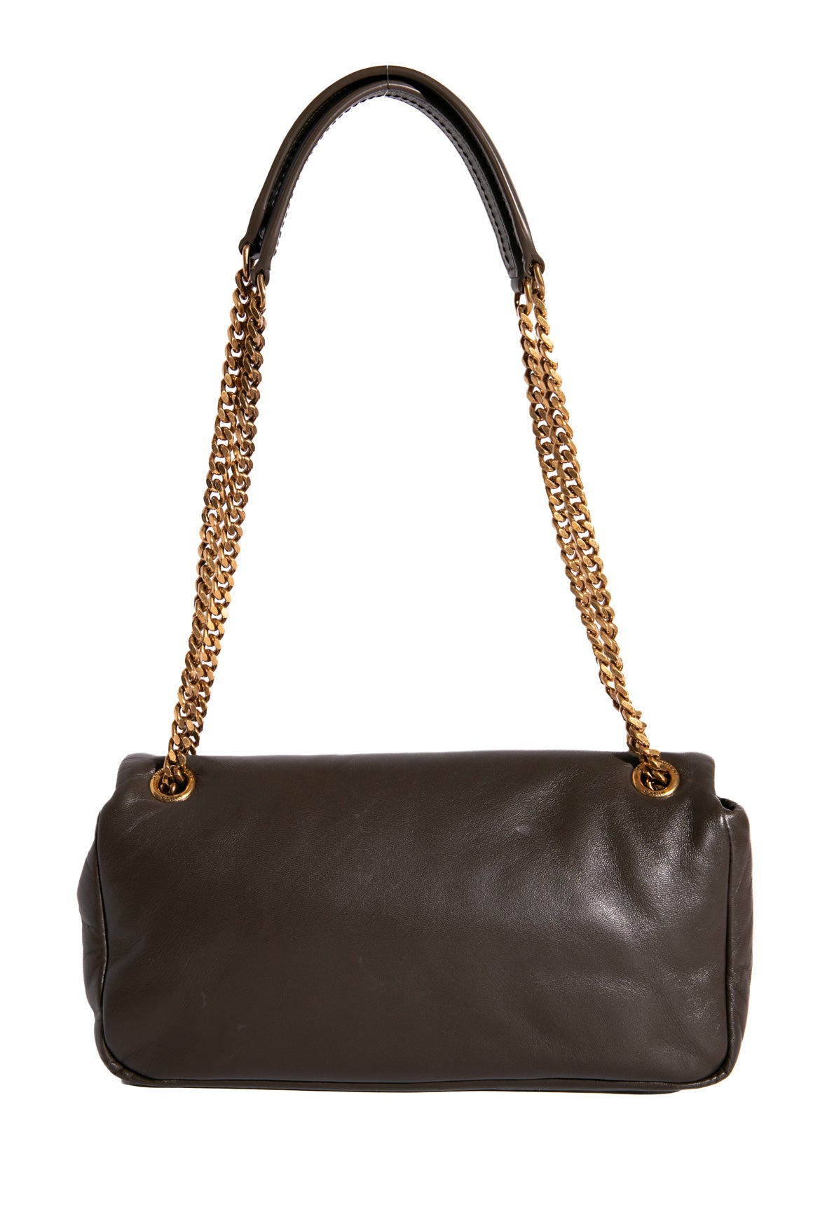 SAINT LAURENT Light Musk Calypso Medium Shoulder Bag