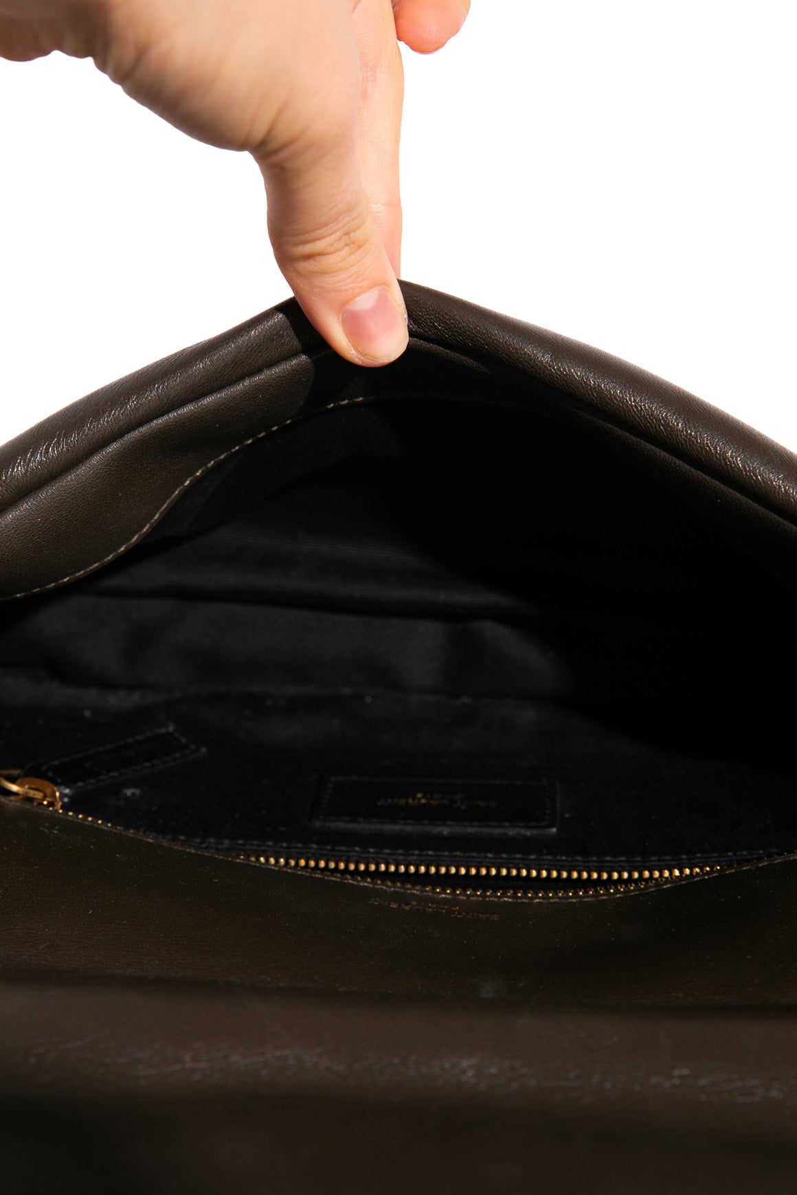 SAINT LAURENT Light Musk Calypso Medium Shoulder Bag