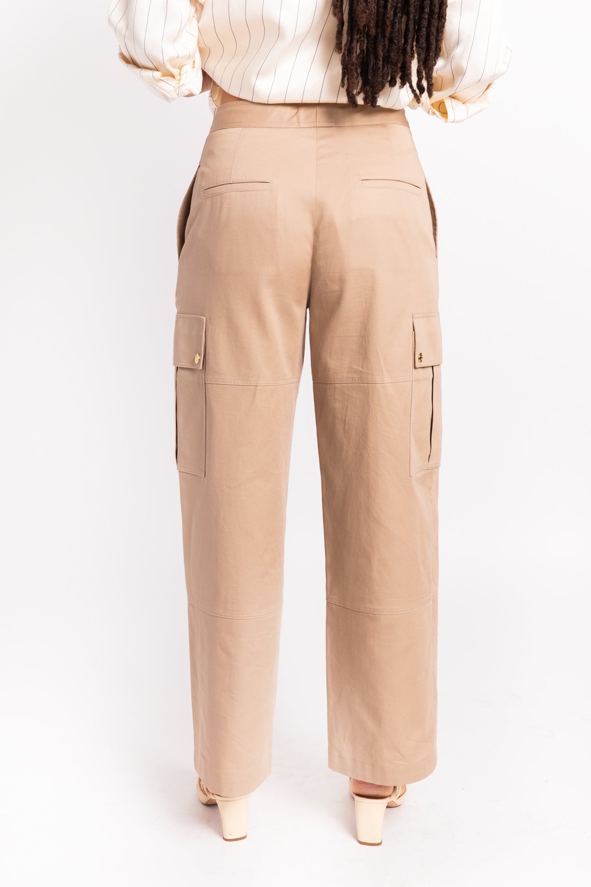 CELINE Khaki Cargo Pants
