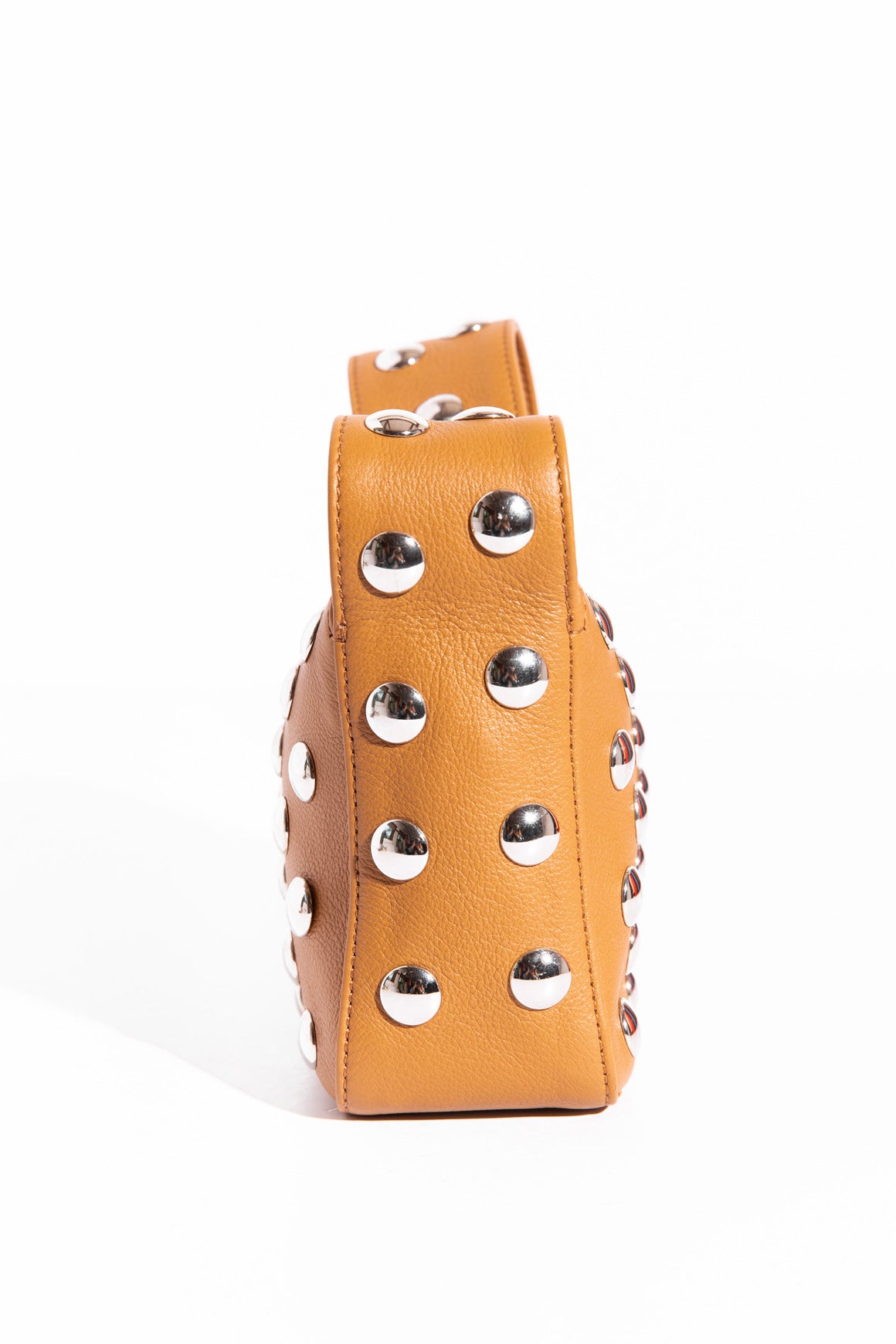 KHAITE Tan Grommet Small "Elena" Bag