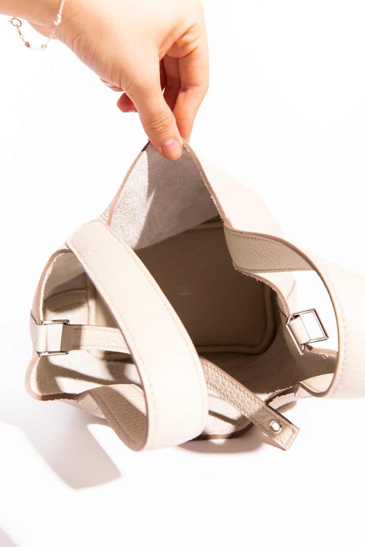 HERMES Picotin 18 - Beton Clemence Leather