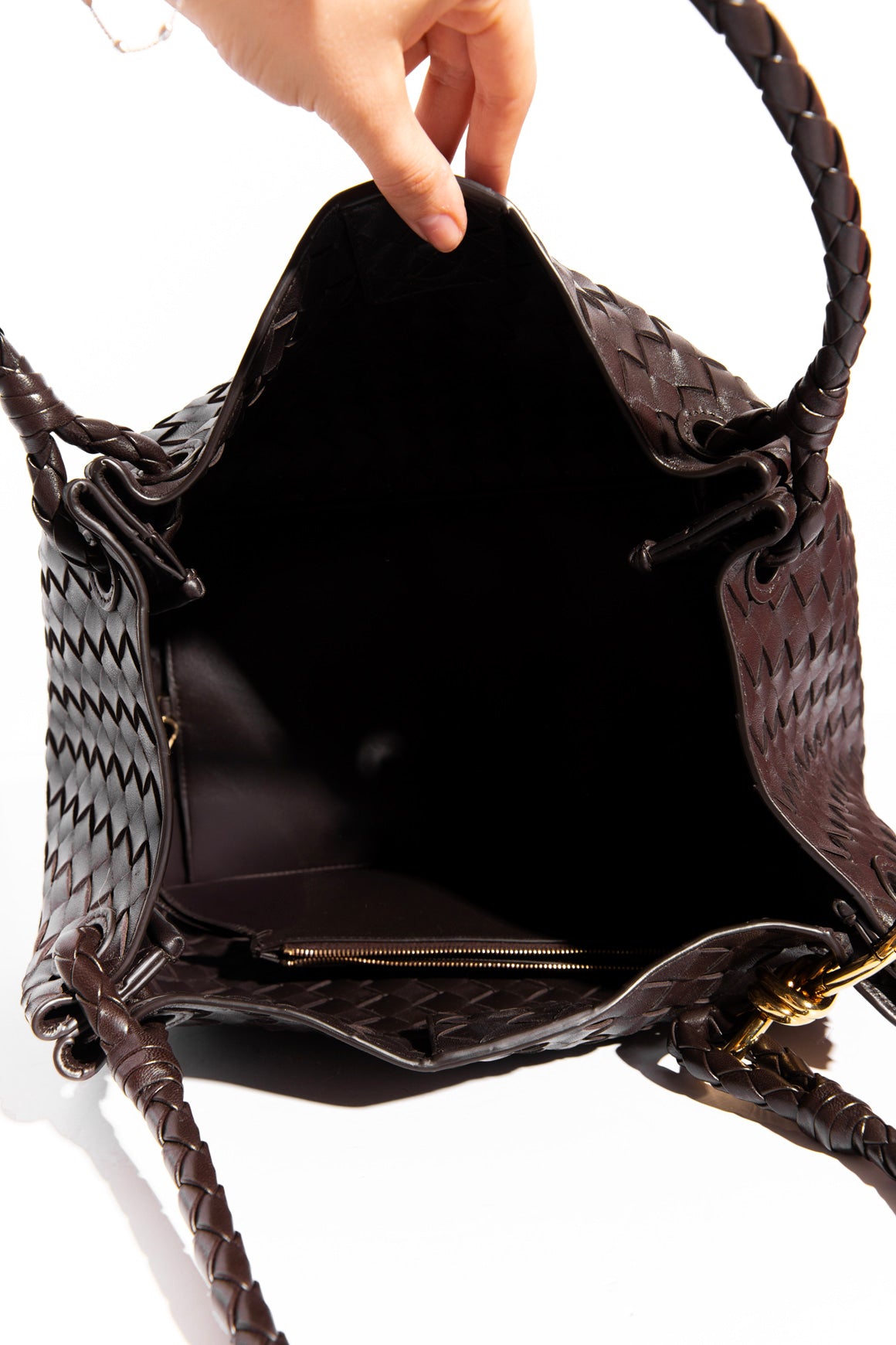 BOTTEGA VENETA Brown Parachute Bag - Large