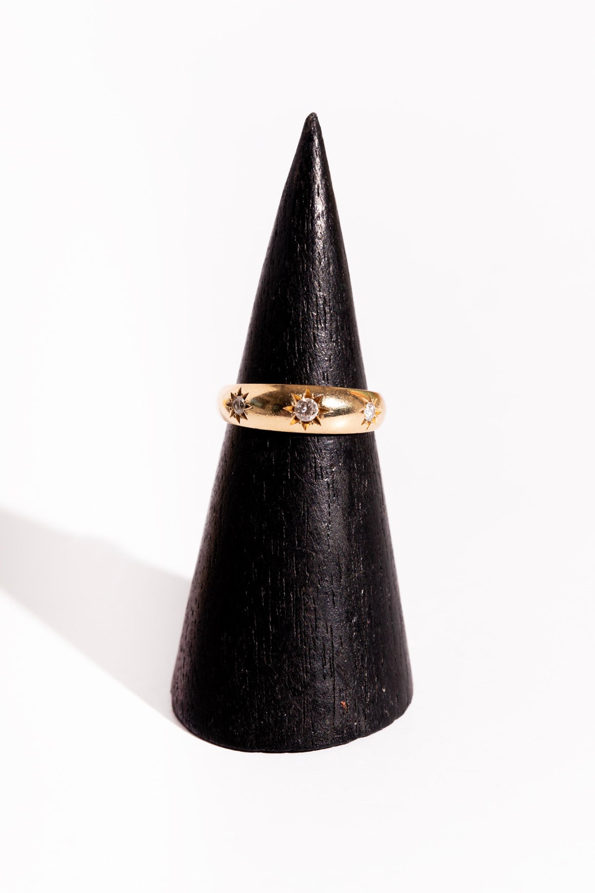 LOGAN HOLLOWELL "Star Set" Rounded Diamond Ring