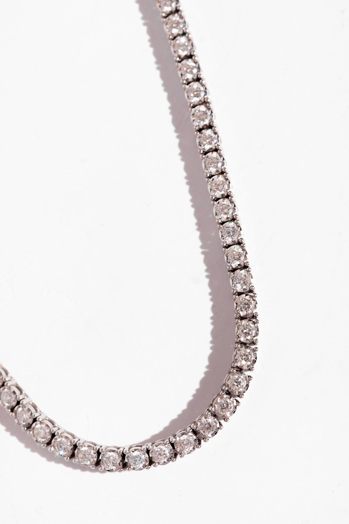 SHY STELLA COLLECTION White Gold Diamond Choker Necklace