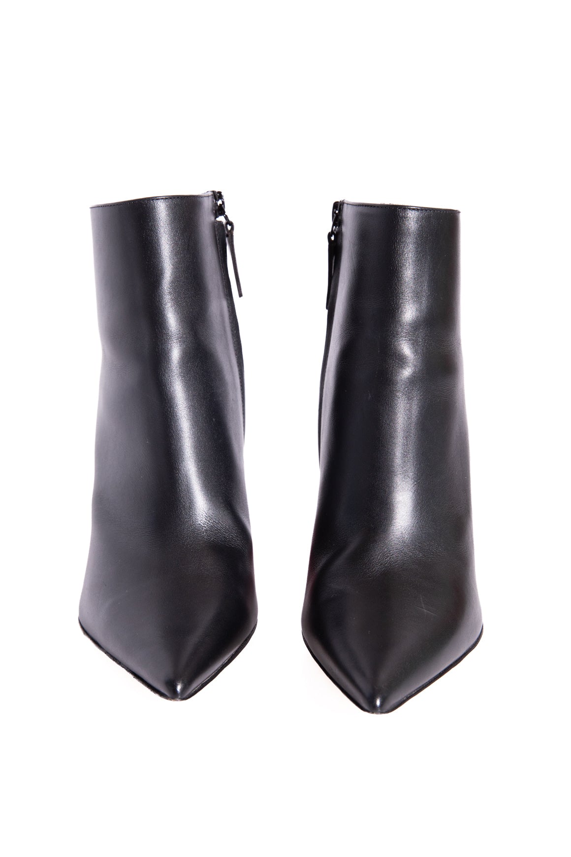LOEWE Black Rose Heel Booties (Sz. 37)