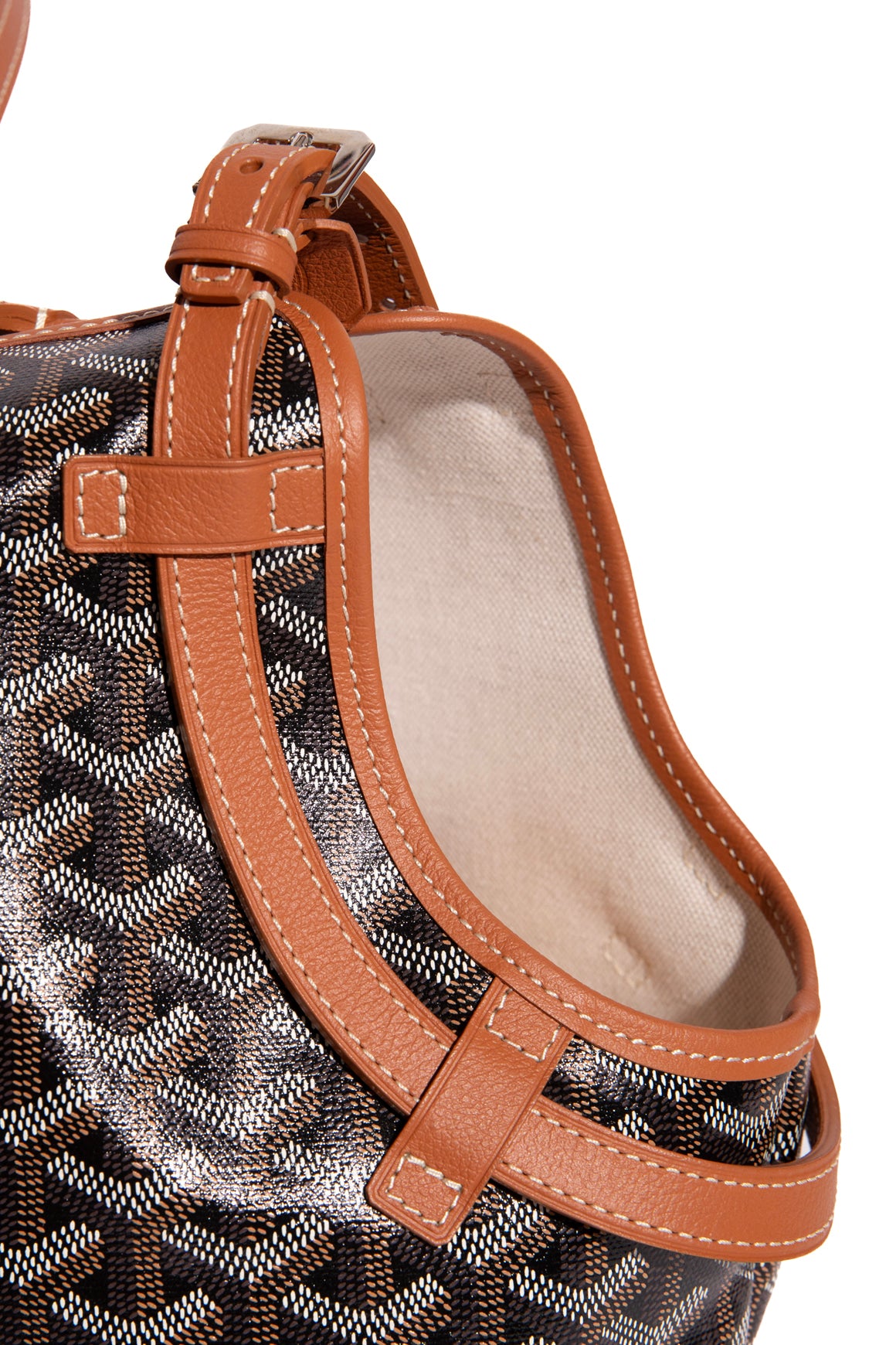 GOYARD Chien Gries Pet Carrier Tote