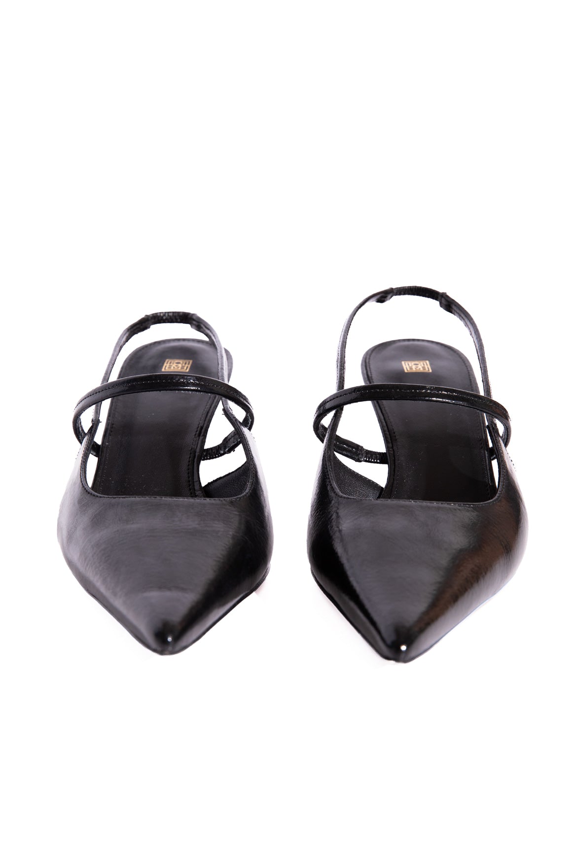 TOTEME Black Slingback Kitten Heels (Sz. 38)
