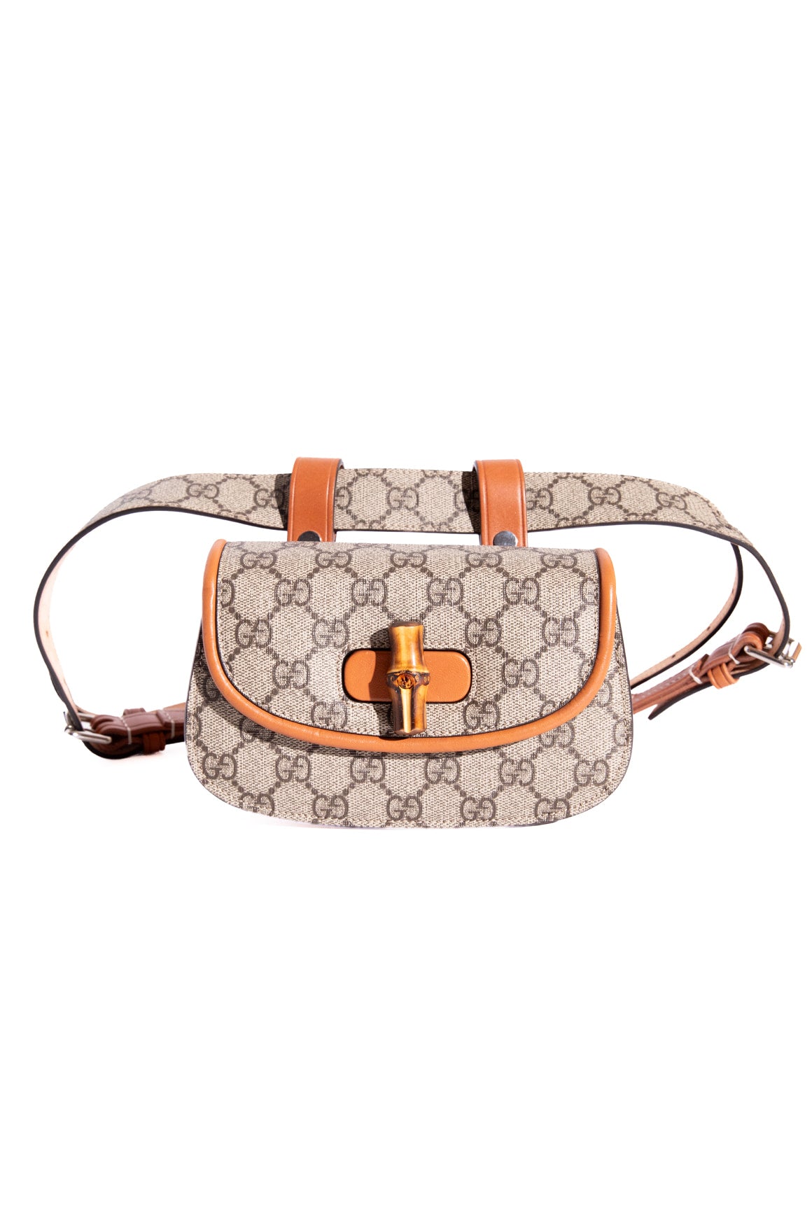 GUCCI GG Supreme Bamboo 1947 Belt Bag