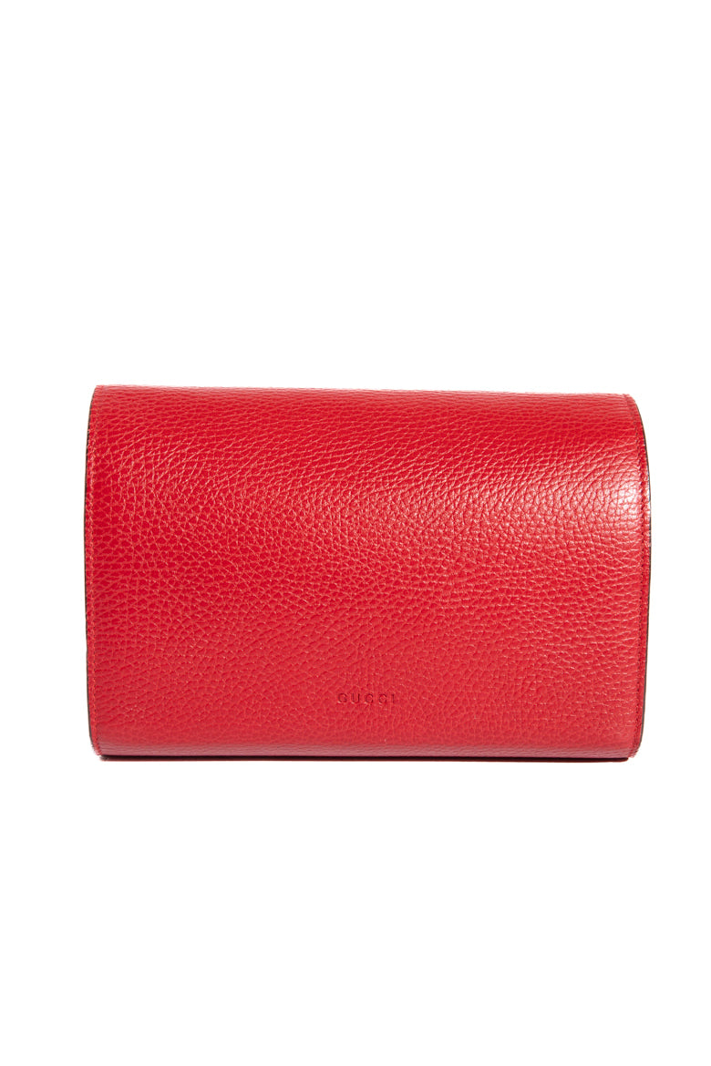 GUCCI Red Dionysus Wallet on a Chain