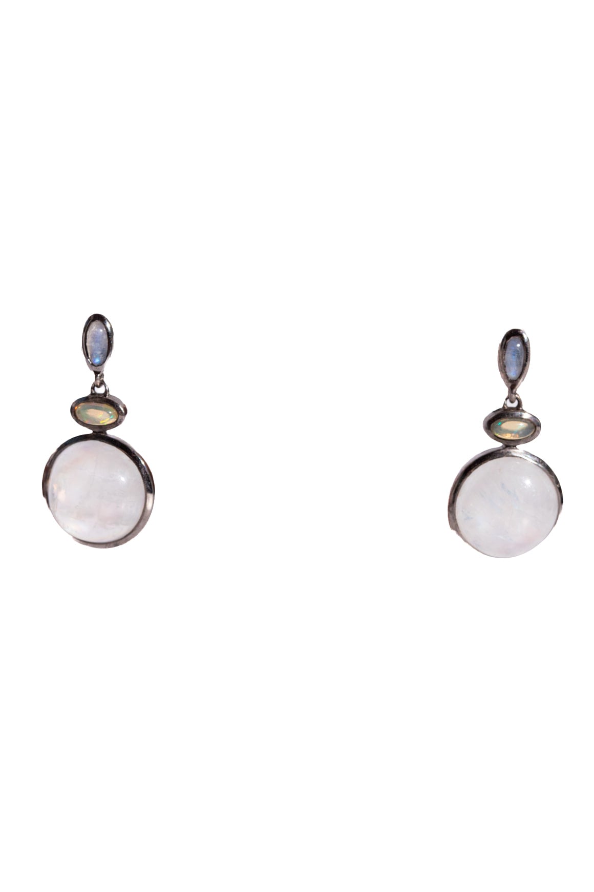 NAK ARMSTRONG Moonstone Orbit Earrings