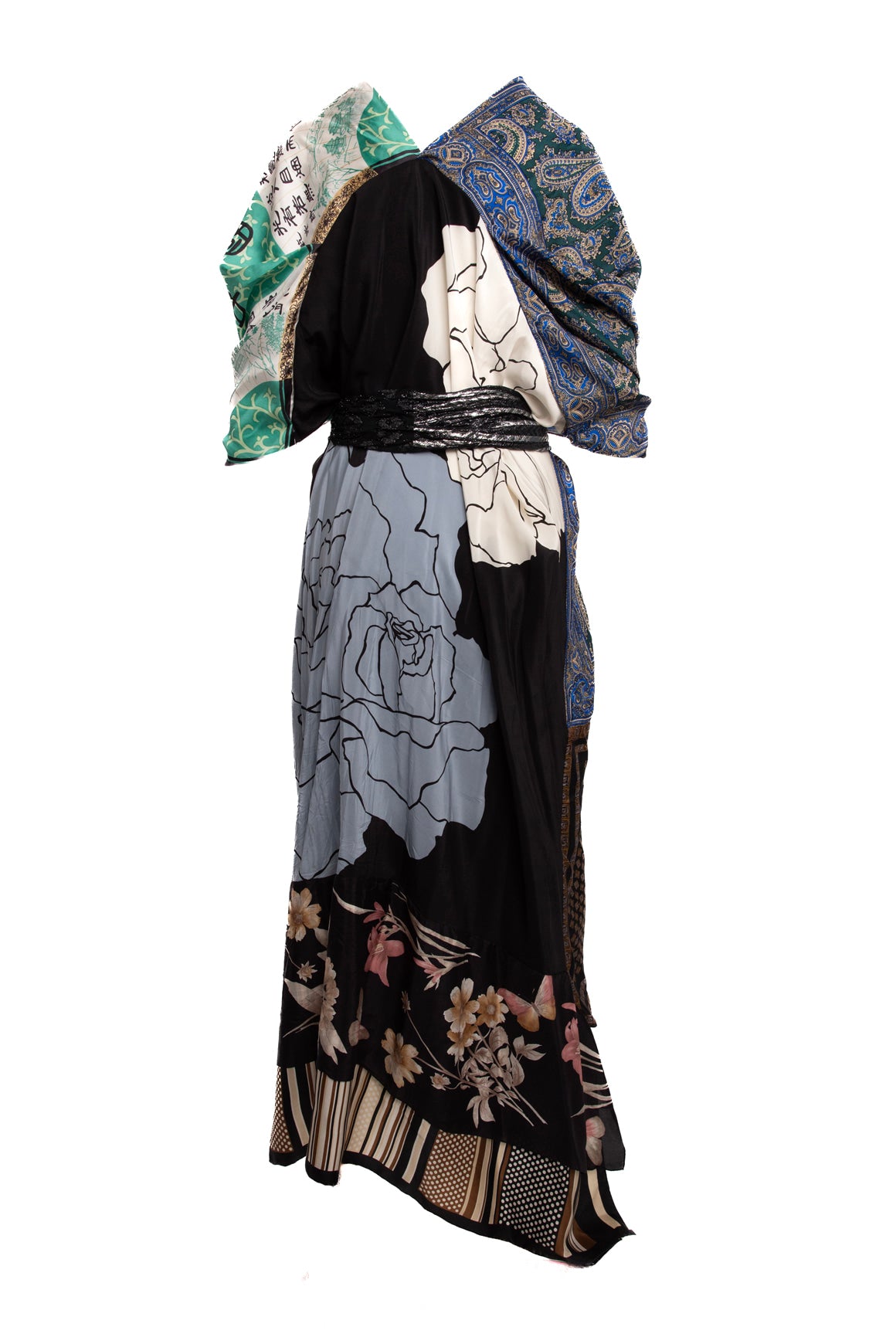 JOYS OF ANOTHER TIME Silk Patchwork Kimono (Sz.OS)