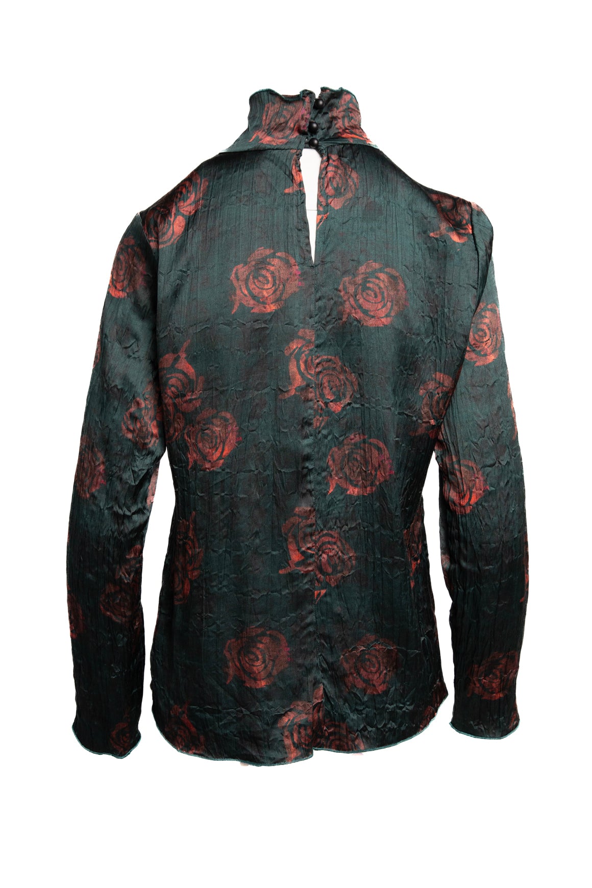 RACHEL COMEY Floral Satin Blouse (Sz.4)