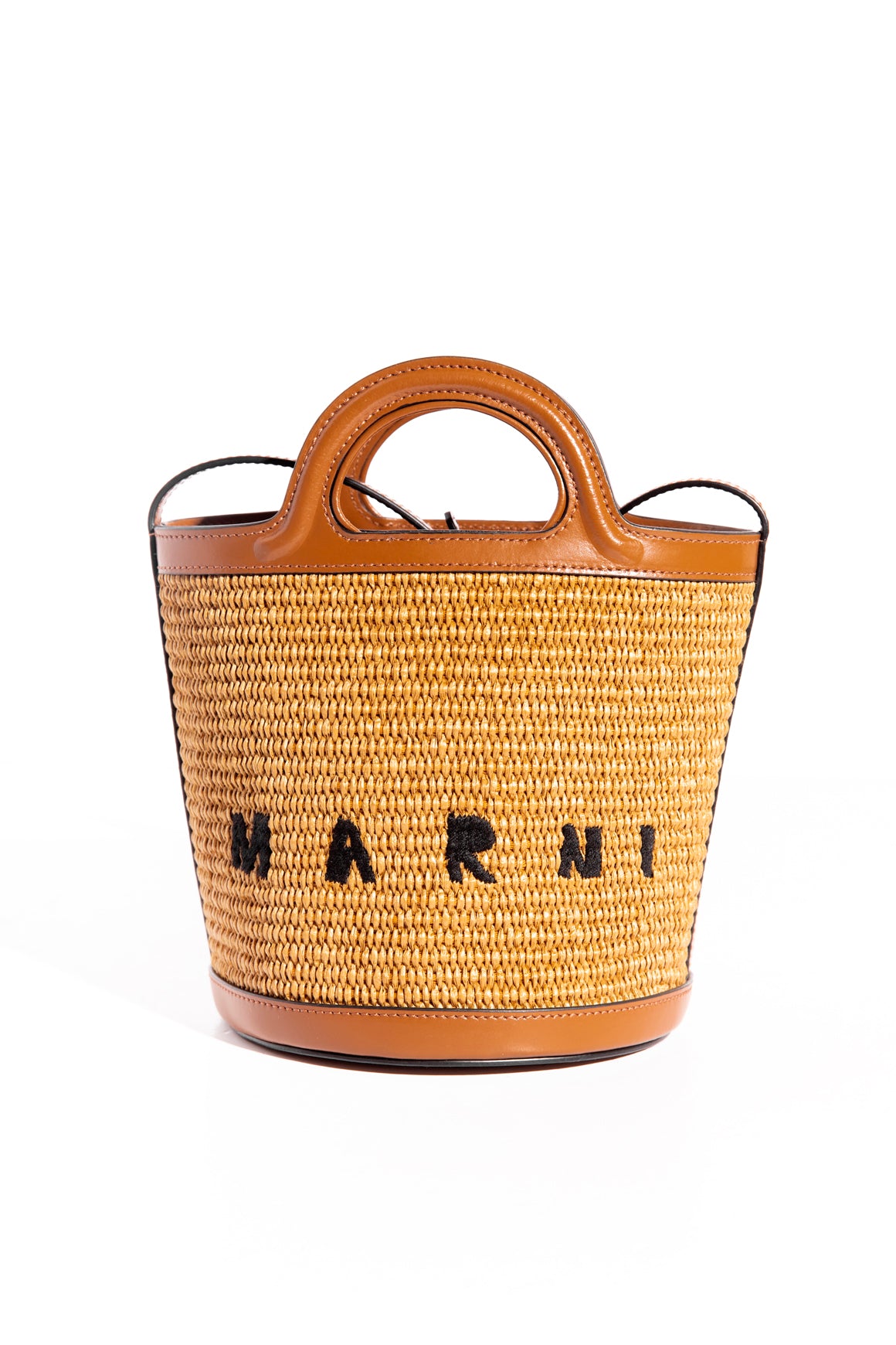 MARNI Tan Leather 'Topicalia' Bag