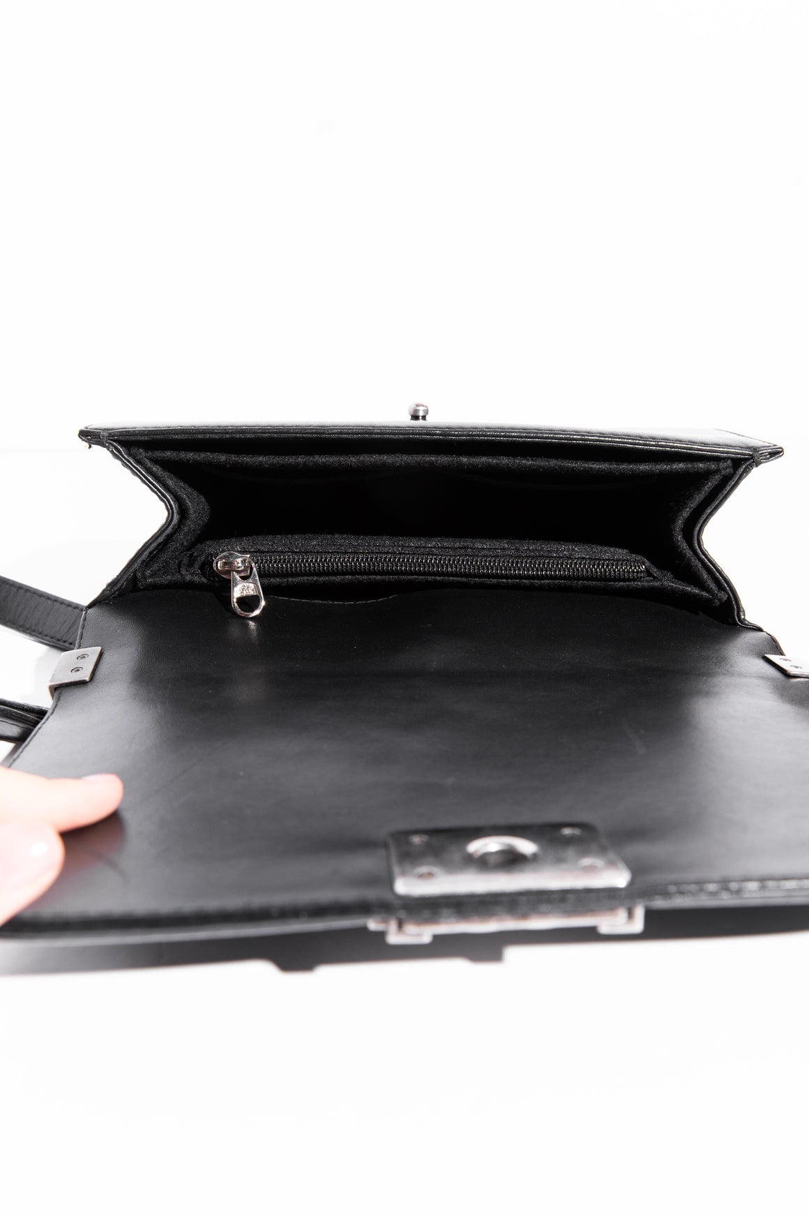CHANEL 2014 Black Celtic Medium Boy Bag