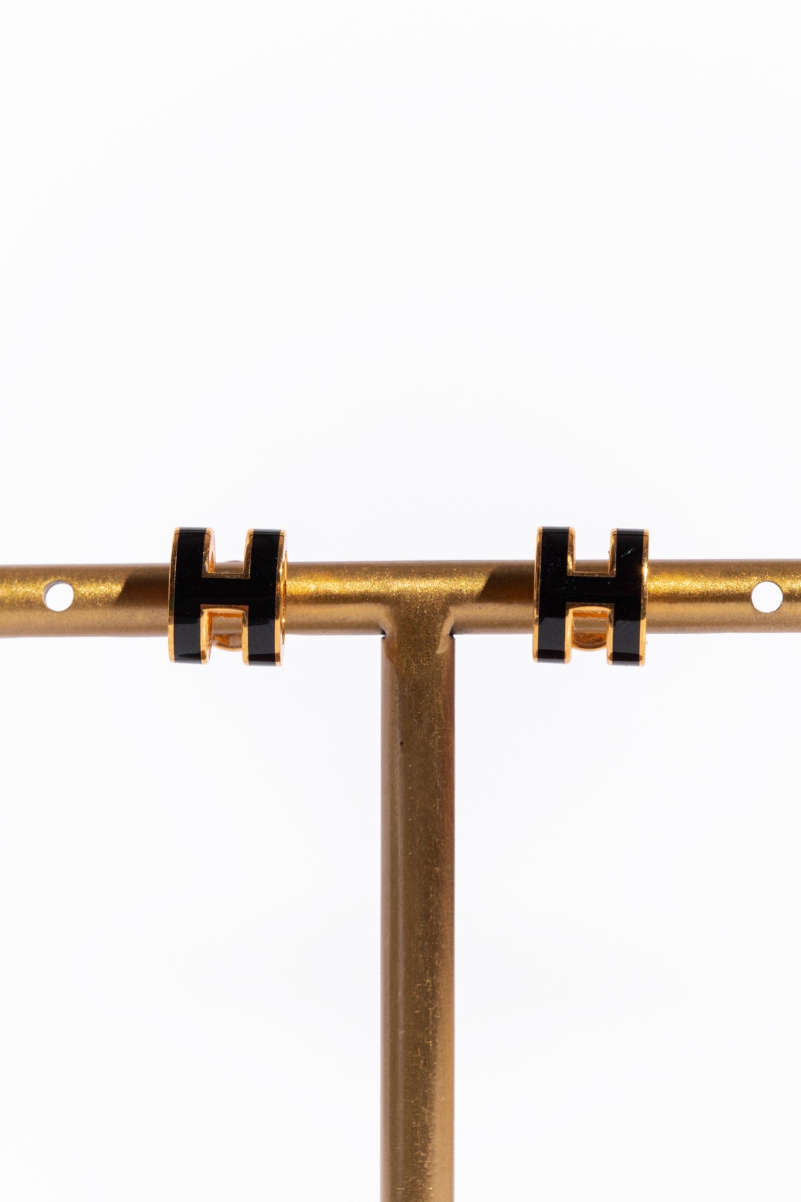 HERMES "Pop H" Stud Earrings