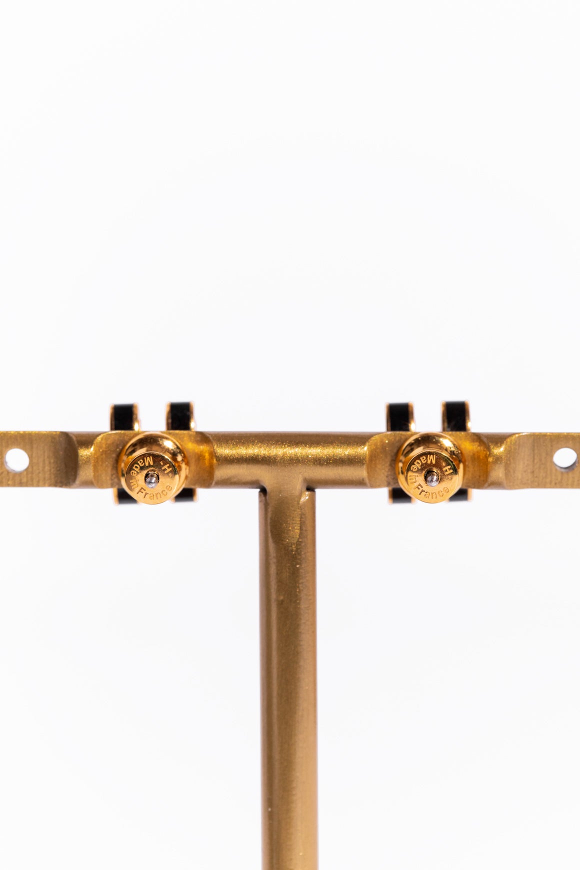 HERMES "Pop H" Stud Earrings