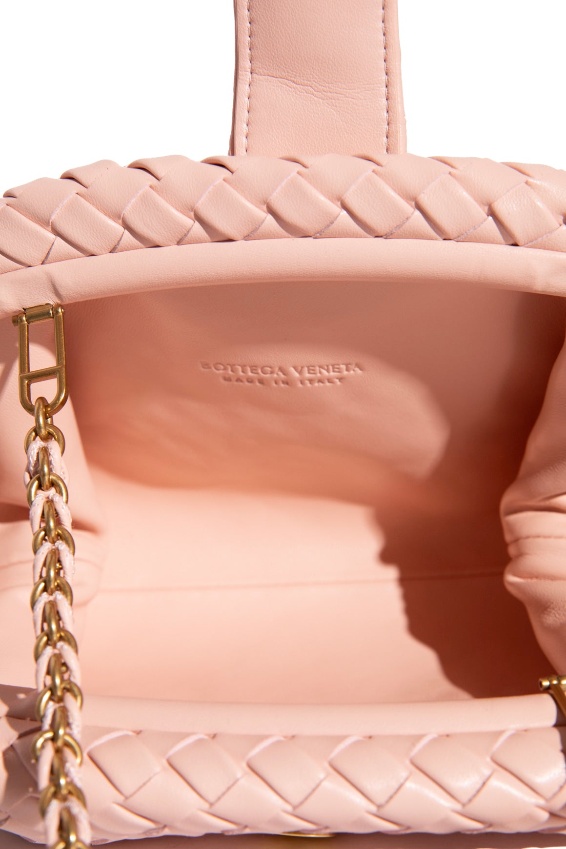 BOTTEGA VENETA Pink Lauren 1980 W/ Chain