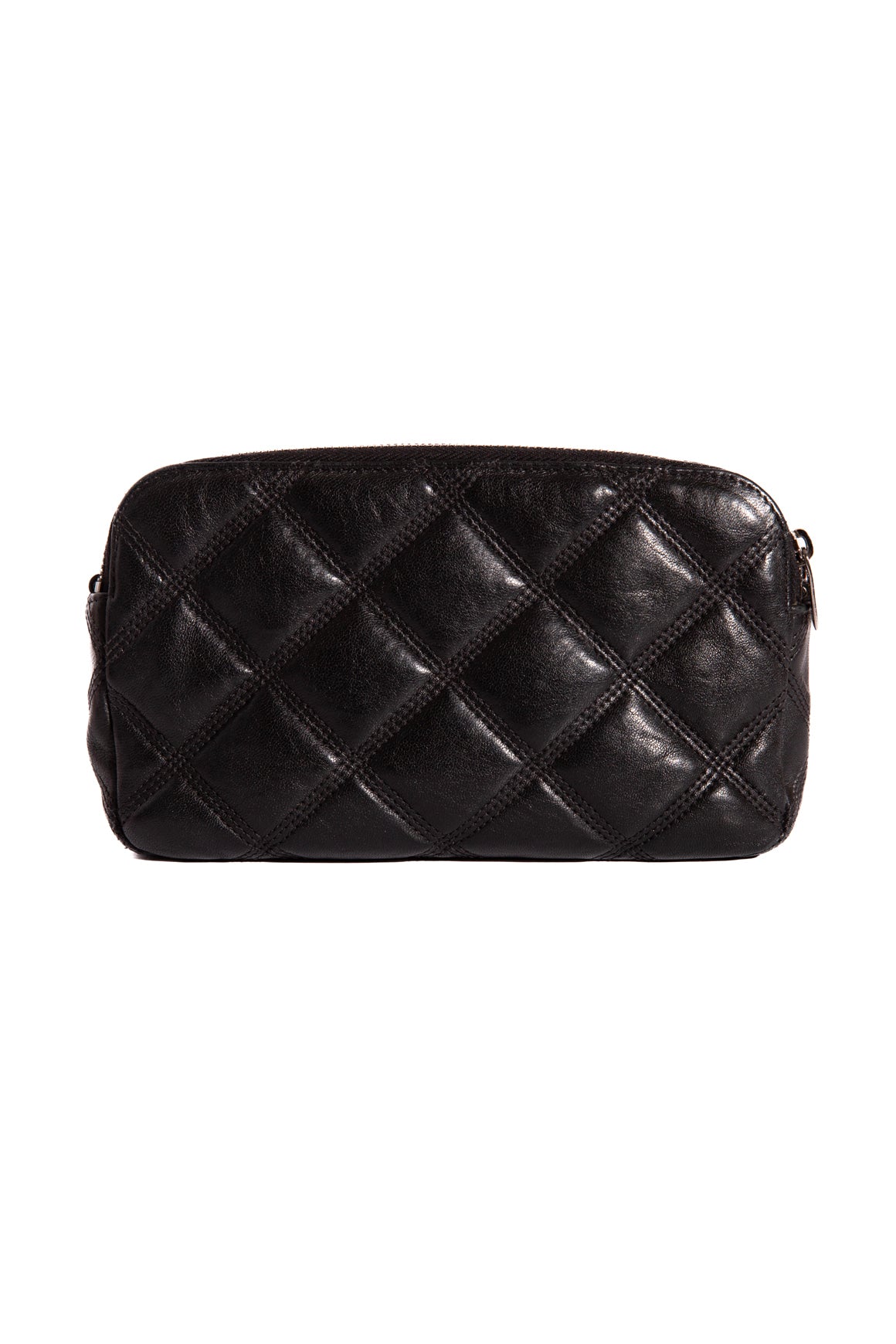 SAINT LAURENT Calfskin Becky Pouch w/ Chain