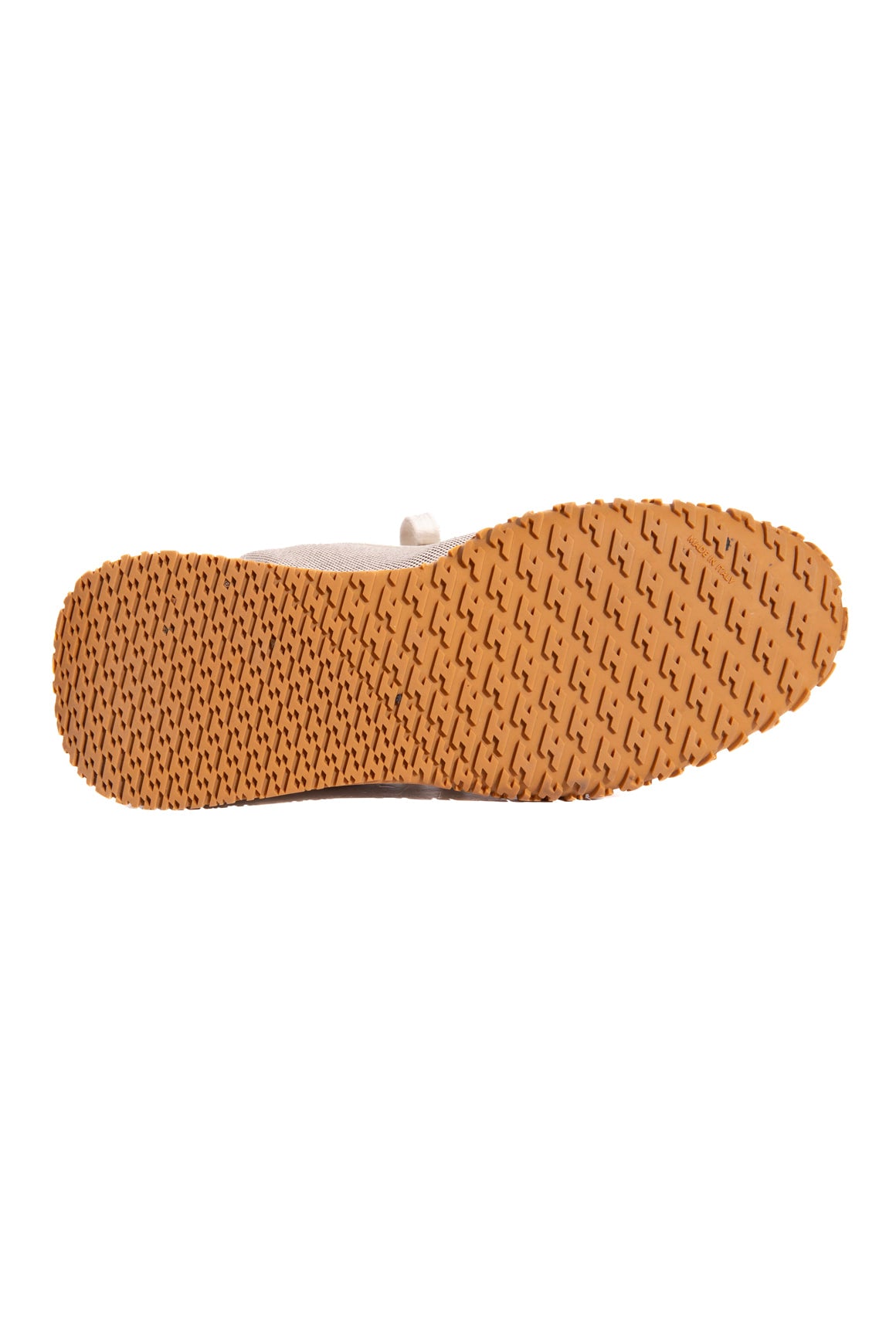 HERMES Canvas & Leather Jet Sneakers (Sz. 37)