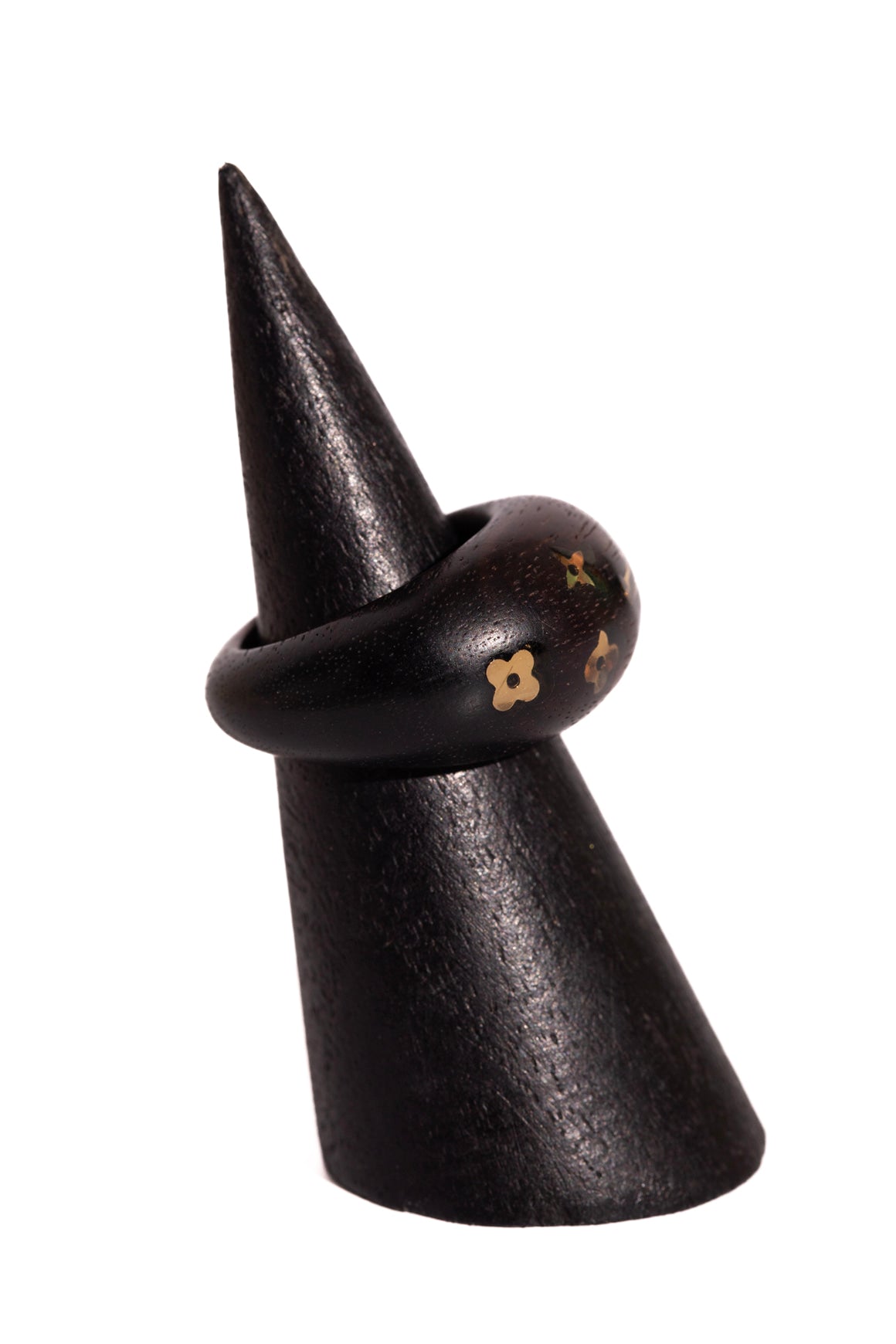 LOUIS VUITTON Tiger Wood Bulb Ring