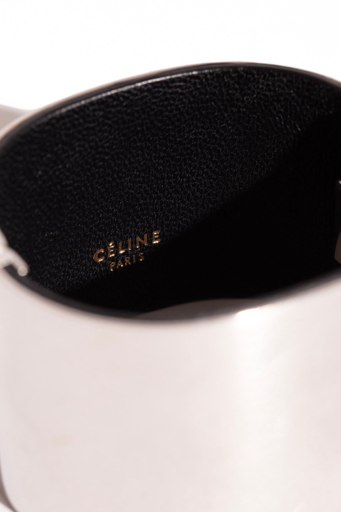 CELINE Silver Wide Cuff