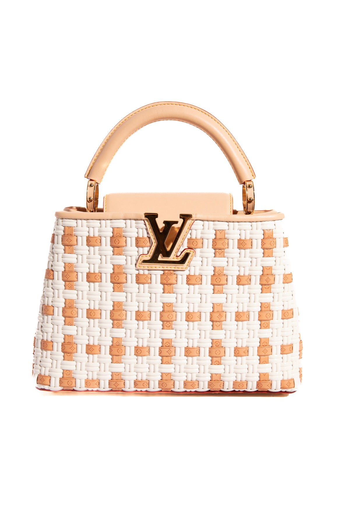 2022 LOUIS VUITTON Heavenly Wicker Cappucines BB