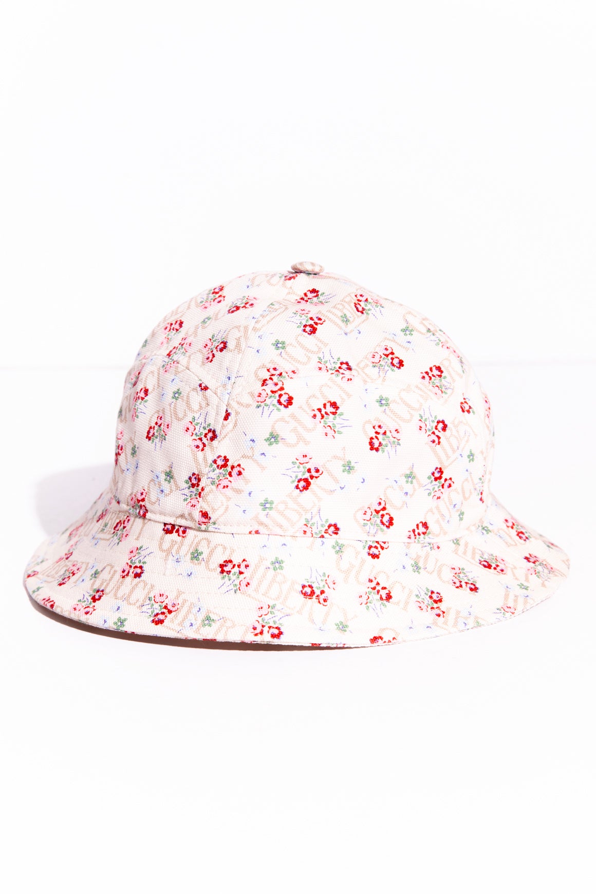 GUCCI x Liberty London Floral Canvas Bucket Hat MOSS Consignment