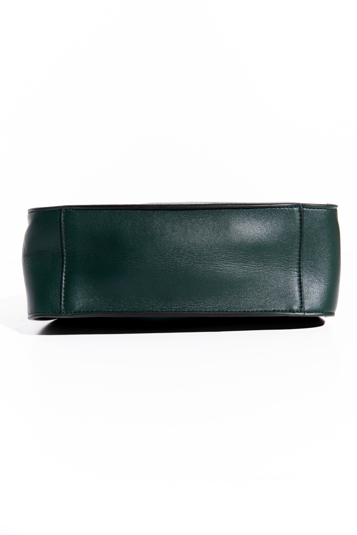 STELLA MCCARTNEY Green Logo Square Crossbody Bag