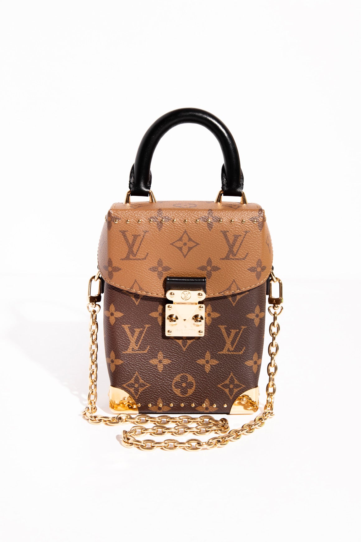 LOUIS VUITTON Monogram Camera Box Bag