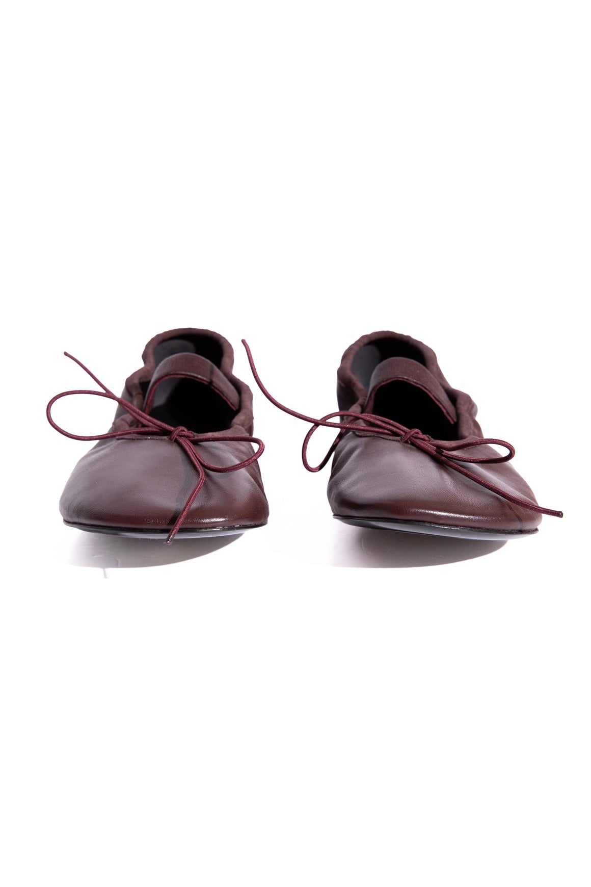 PROENZA SCHOULER Burgundy Ballet Flats (Sz. 39)
