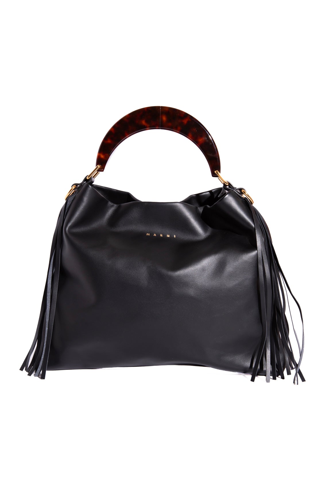 MARNI Black Small 'Venice' Fringe