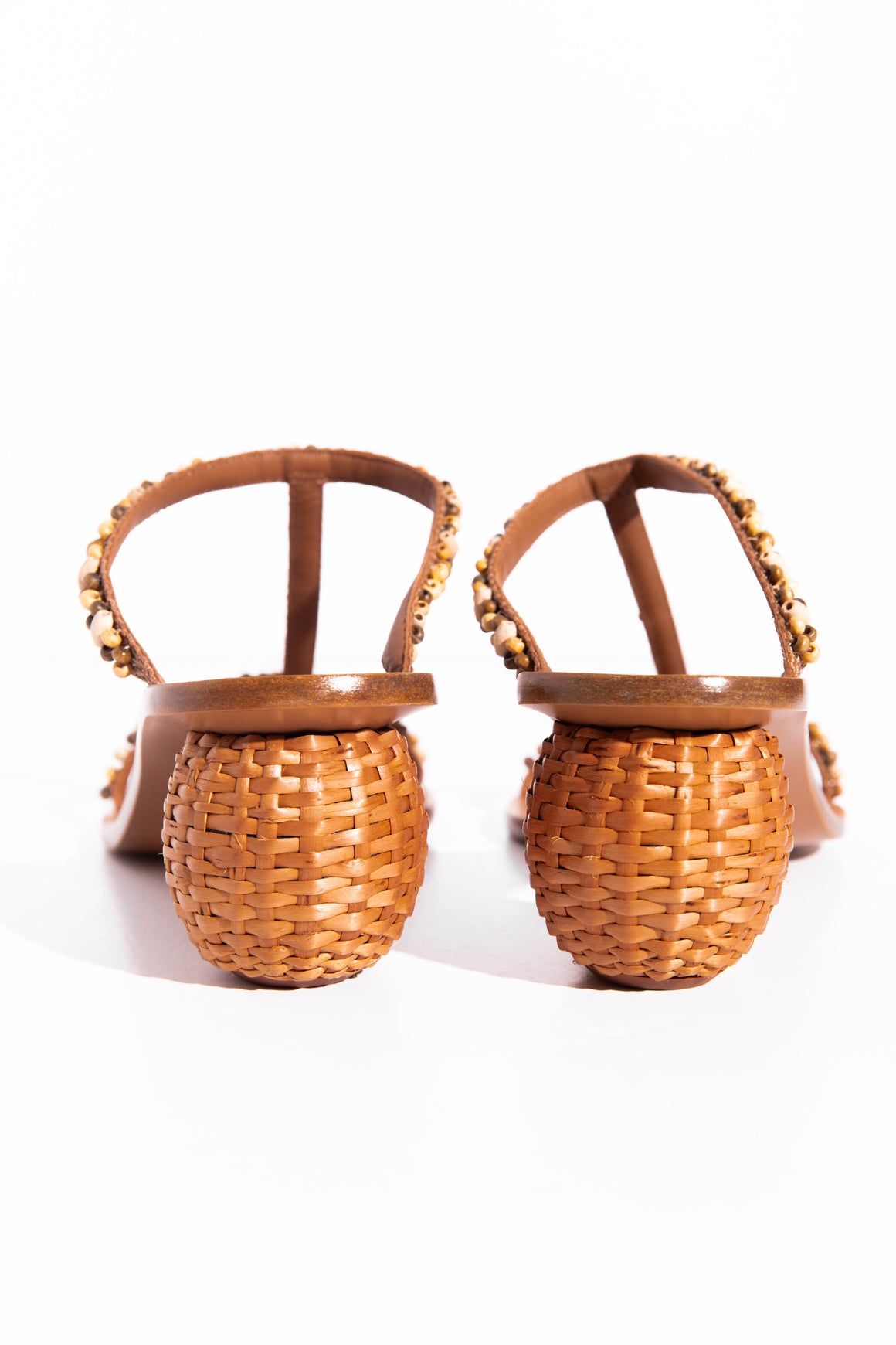 CULT GAIA Brown "Clio" Heeled Sandals (Sz. 40)