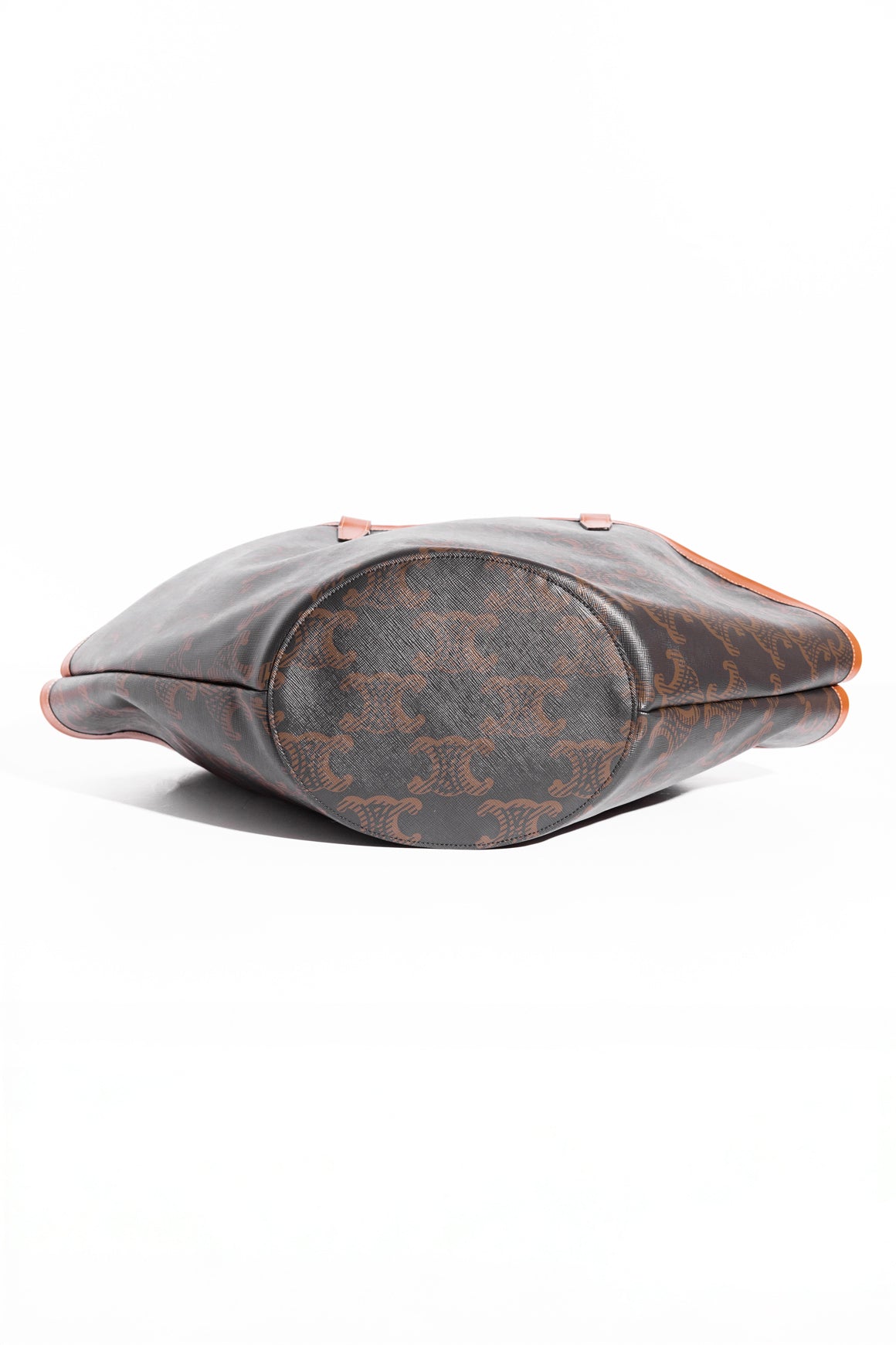 CELINE Brown Monogram Medium Couffin Bag