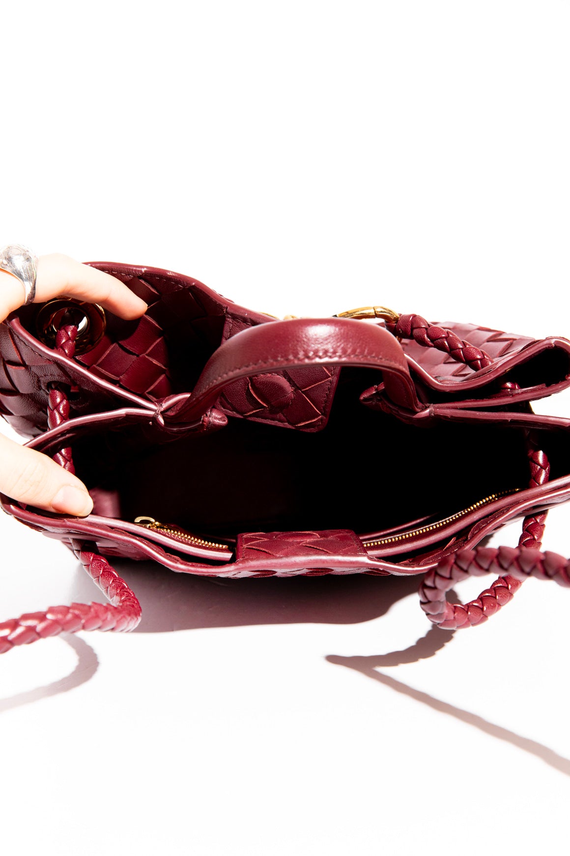 BOTTEGA VENETA Barolo Small Andiamo Bag