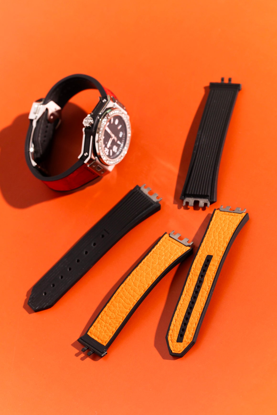 HUBLOT Big Bang One Click Steel Diamond Watch