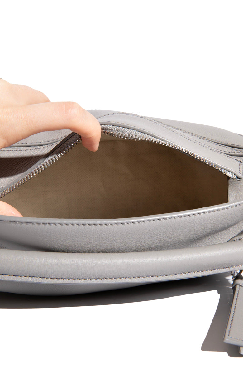 LOEWE Light Grey Puzzle Edge Bag