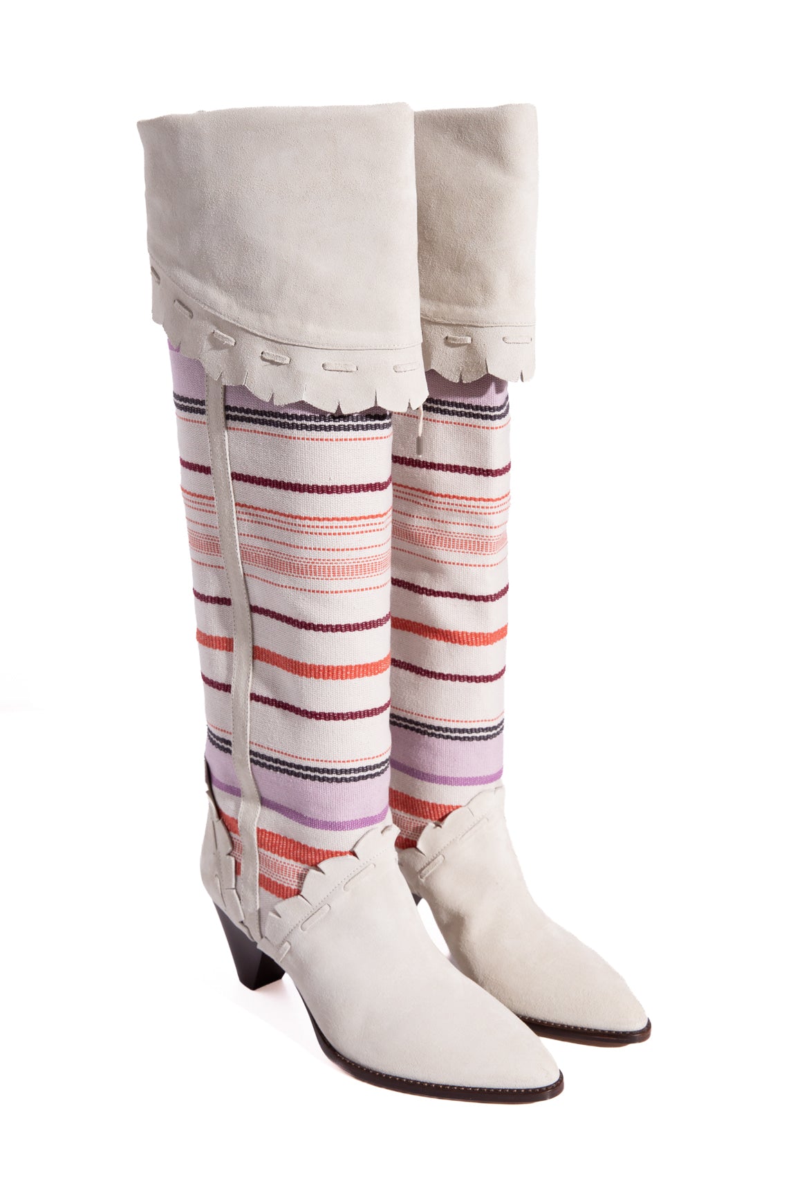 ISABEL MARANT Tapestry "Luiz" Boots (Sz. 41)