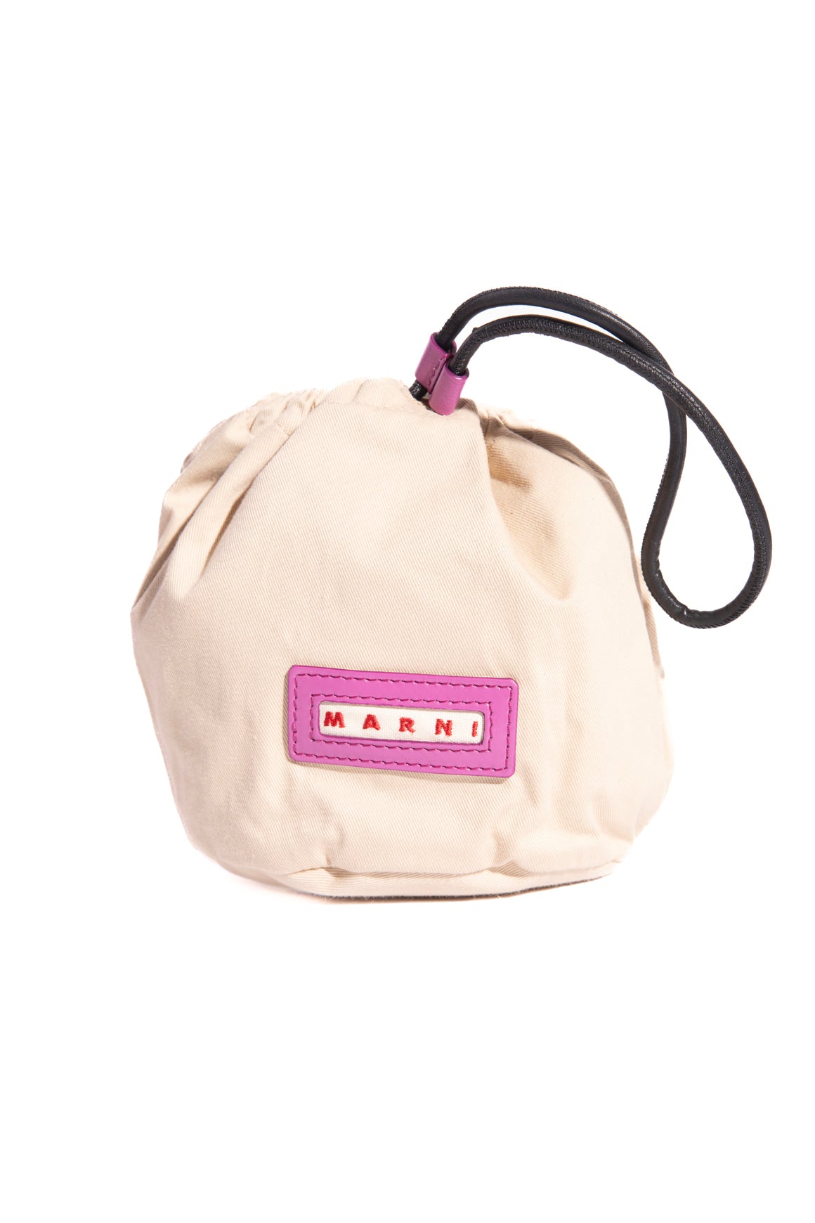 MARNI Purple Straw 'Tropicalia' Micro Tote