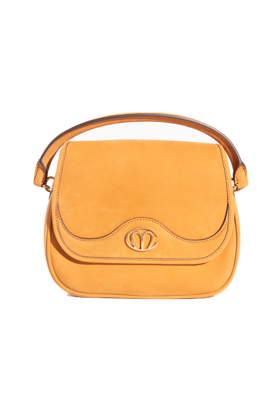 MARK CROSS Tan Suede Christy Bag