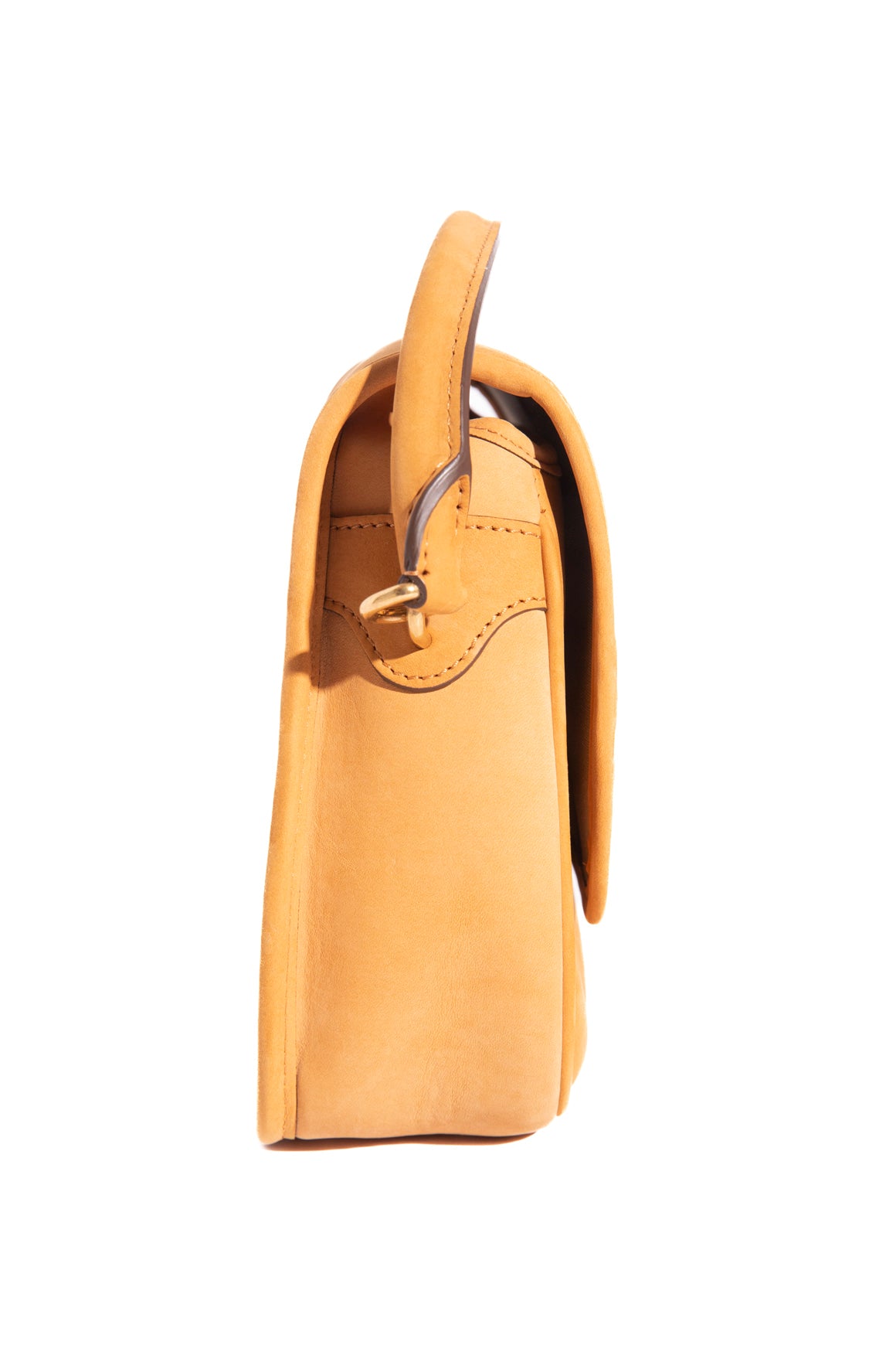 MARK CROSS Tan Suede Christy Bag